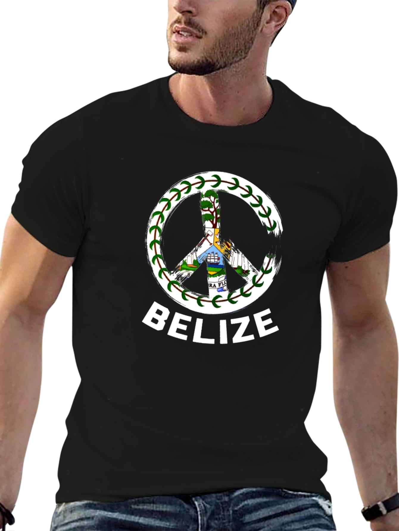 Belize Peace Sign T-Shirt