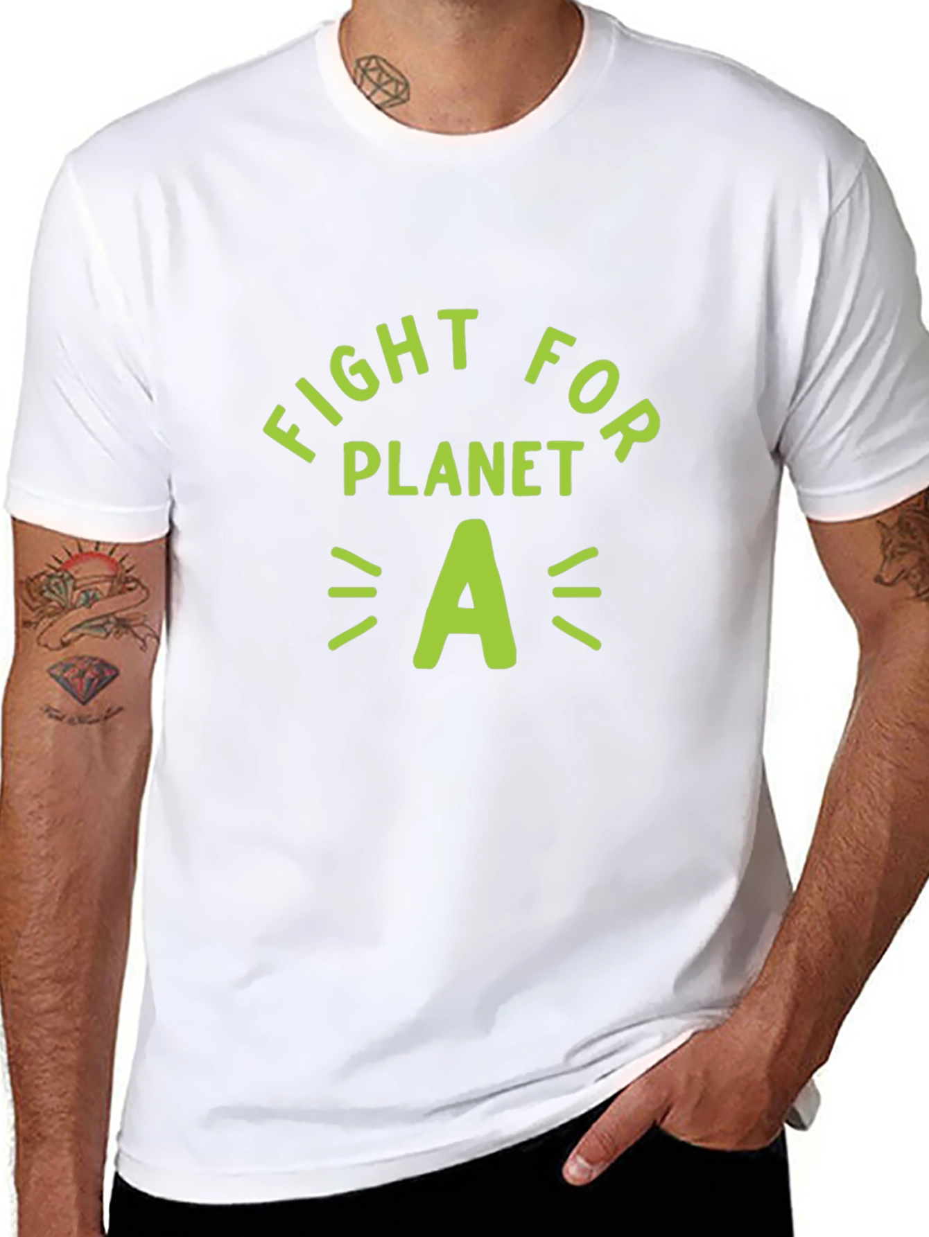 Fight For Planet A - Eco Friendly Tee