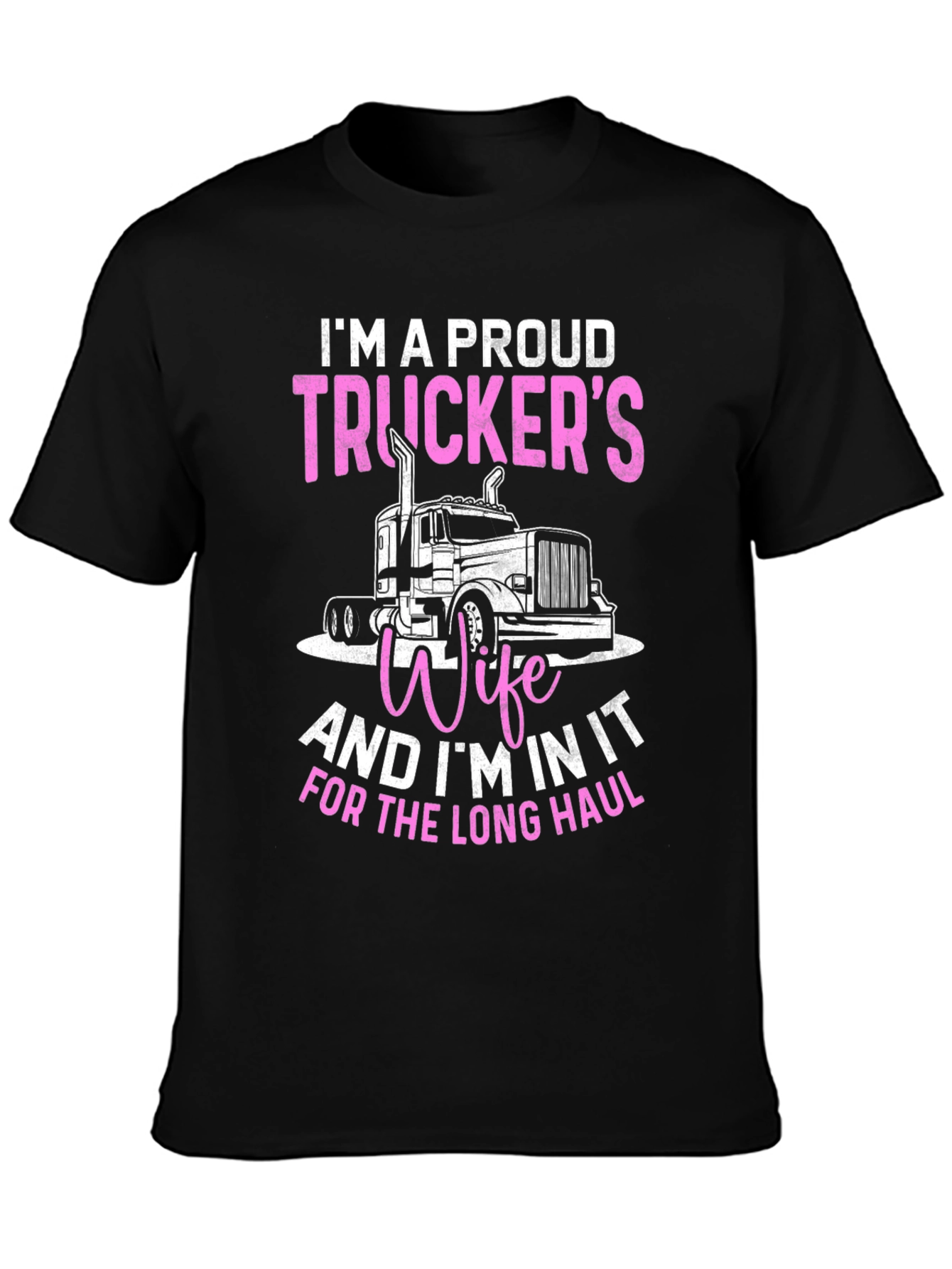 Proud Truckers Wife Graphic Tee