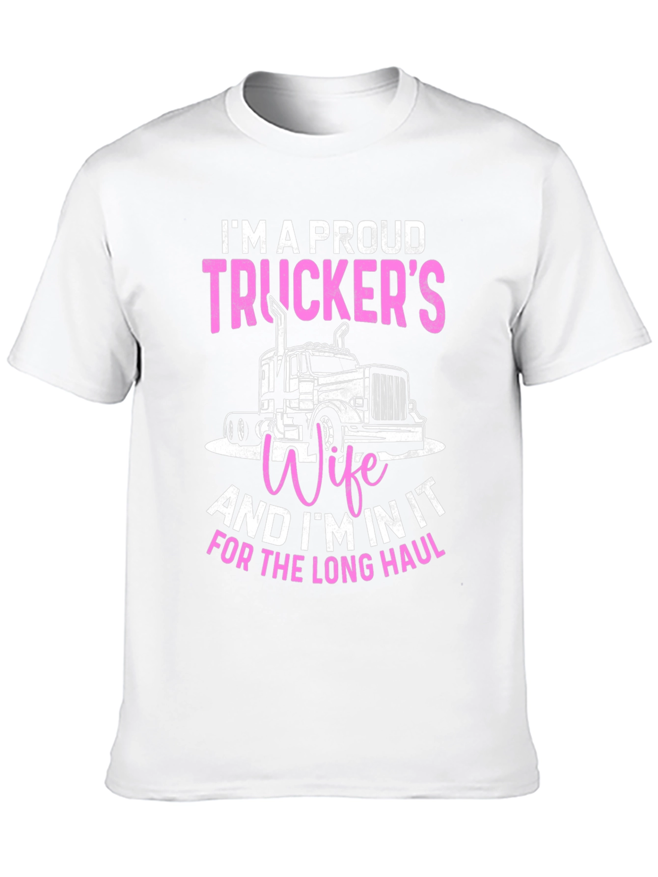 Proud Truckers Wife Graphic Tee