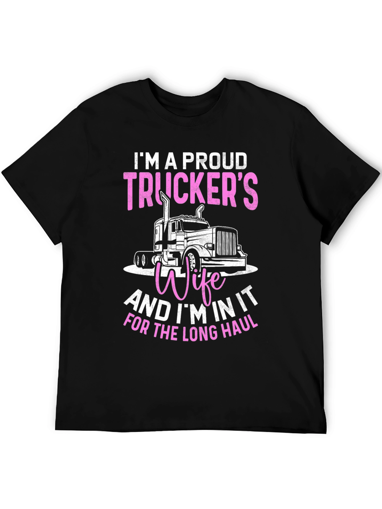 Proud Truckers Wife Graphic Tee
