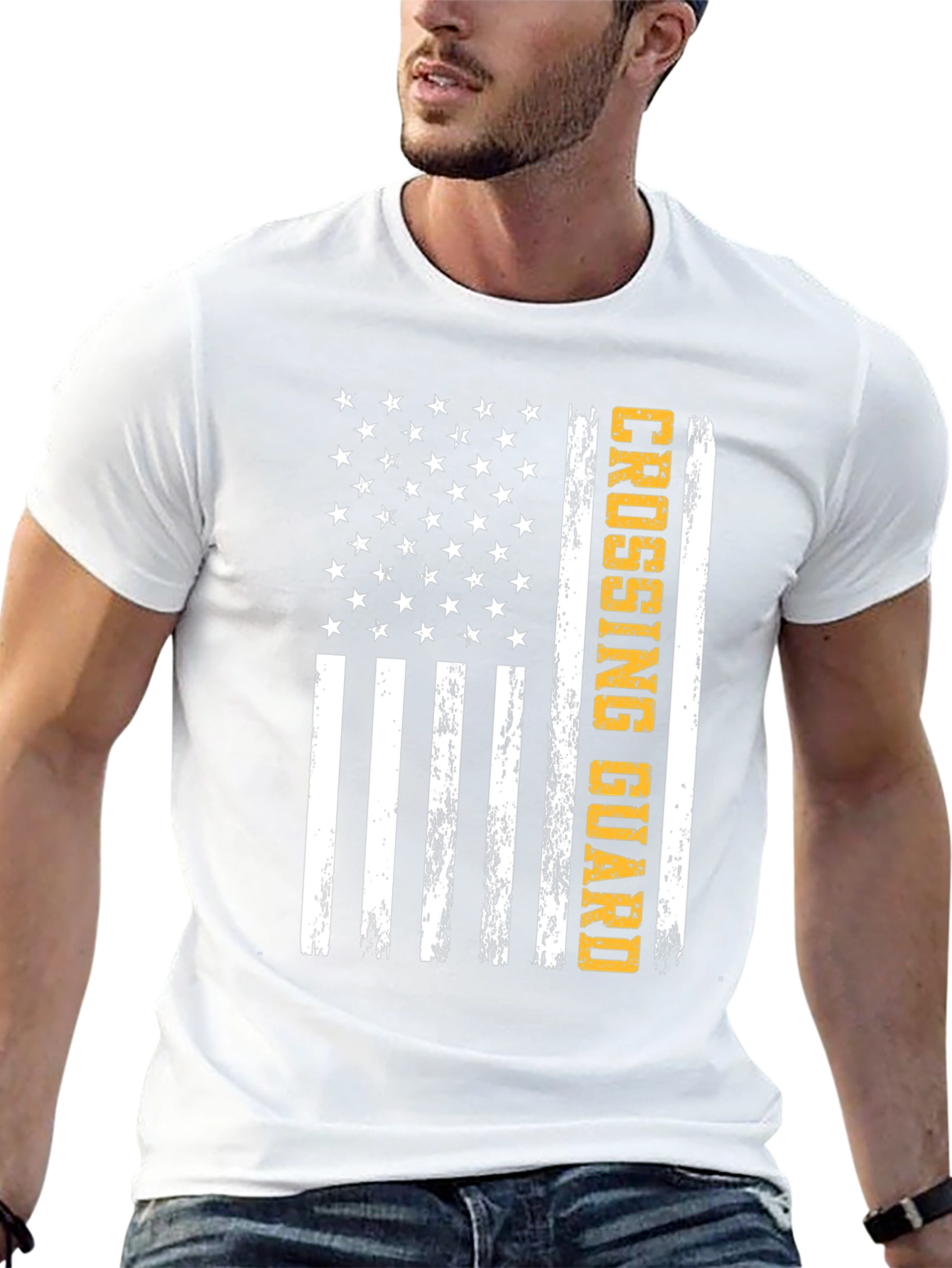 Crossing Guard Patriotic T-Shirt