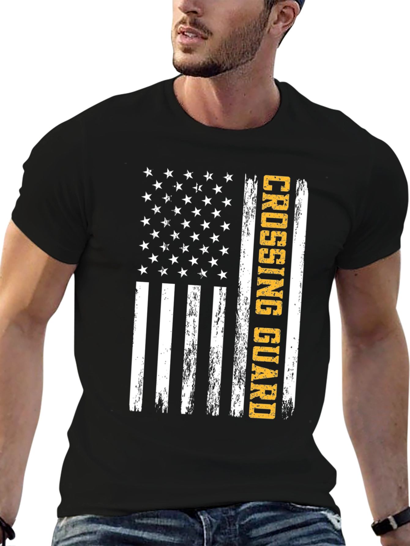 Crossing Guard Patriotic T-Shirt