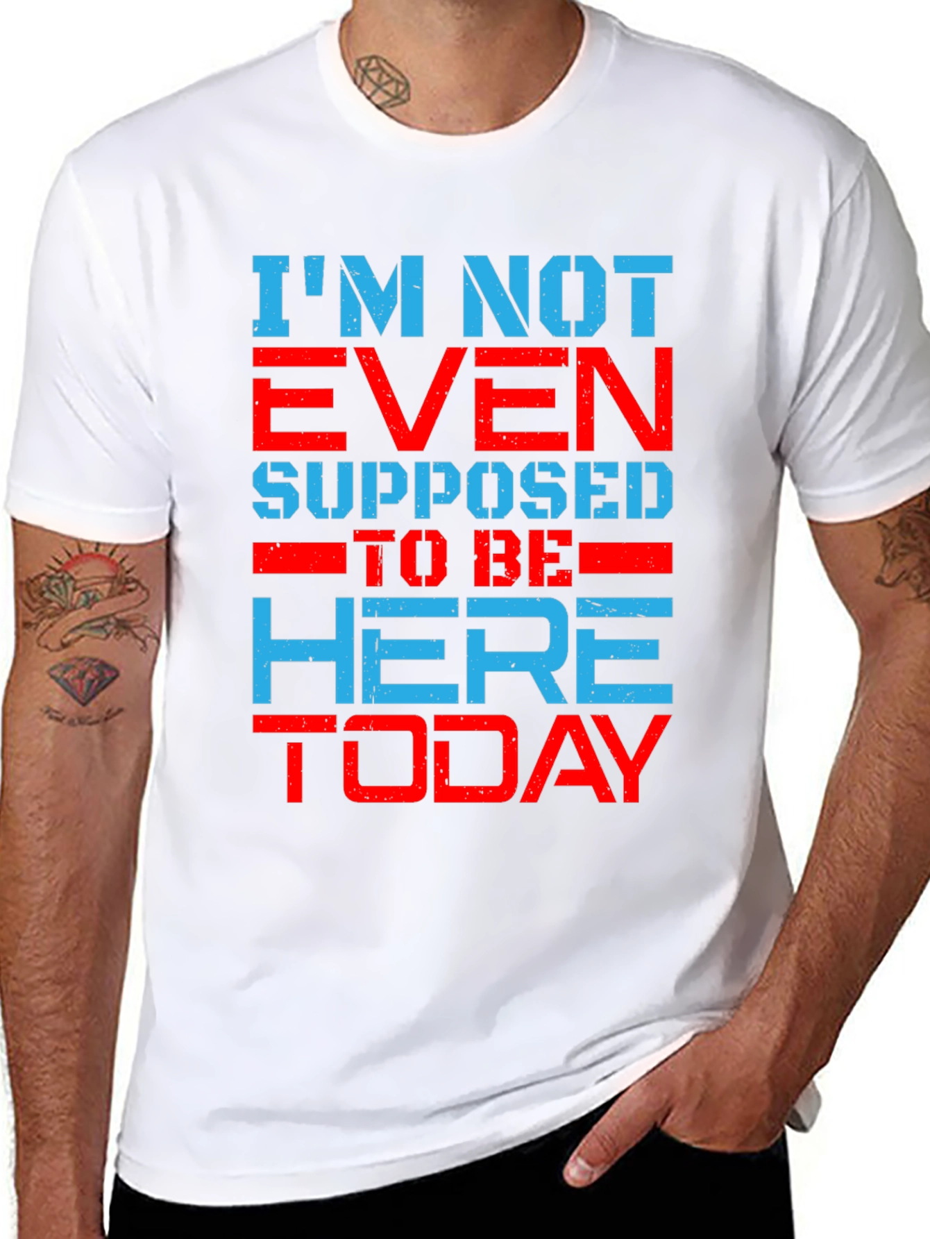 Im Not Even Supposed to Be Here Today T-Shirt