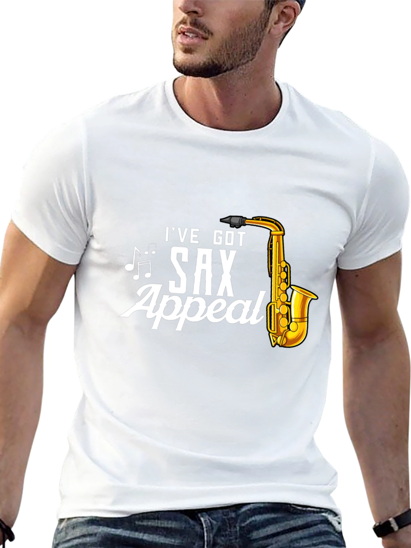 Ive Got Sax Appeal Black T-Shirt