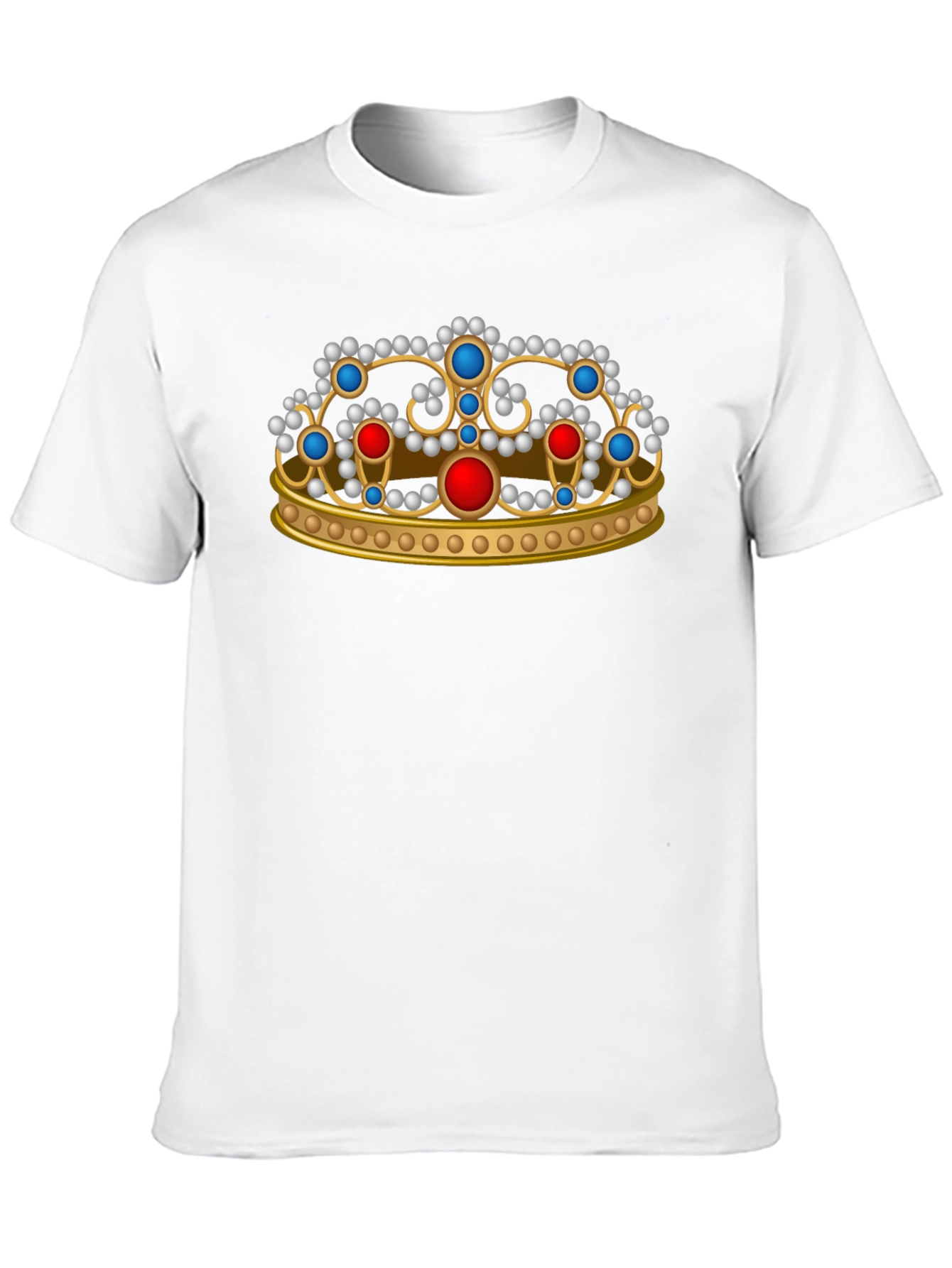 Royal Crown Graphic T-Shirt - Black