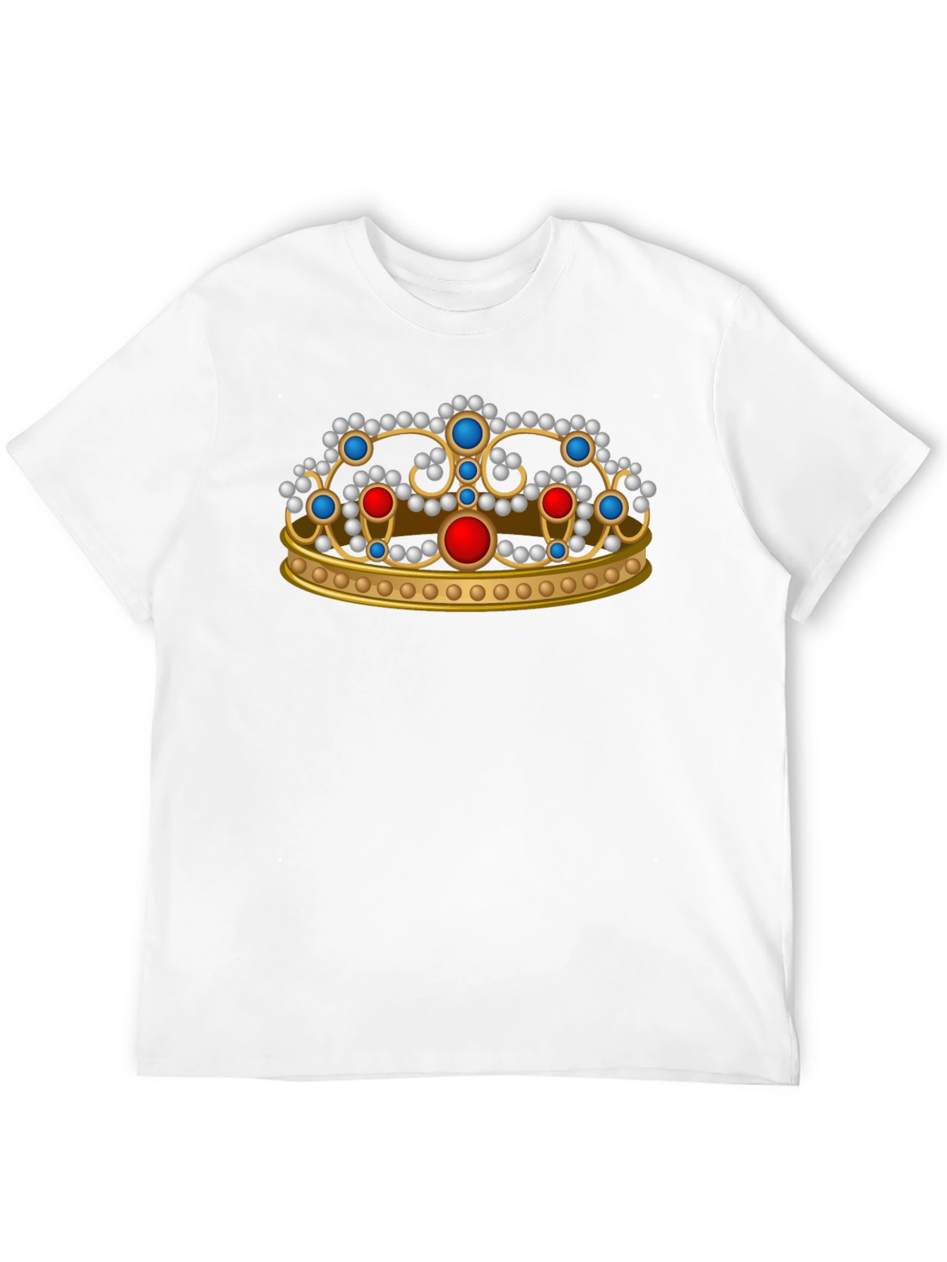 Royal Crown Graphic T-Shirt - Black