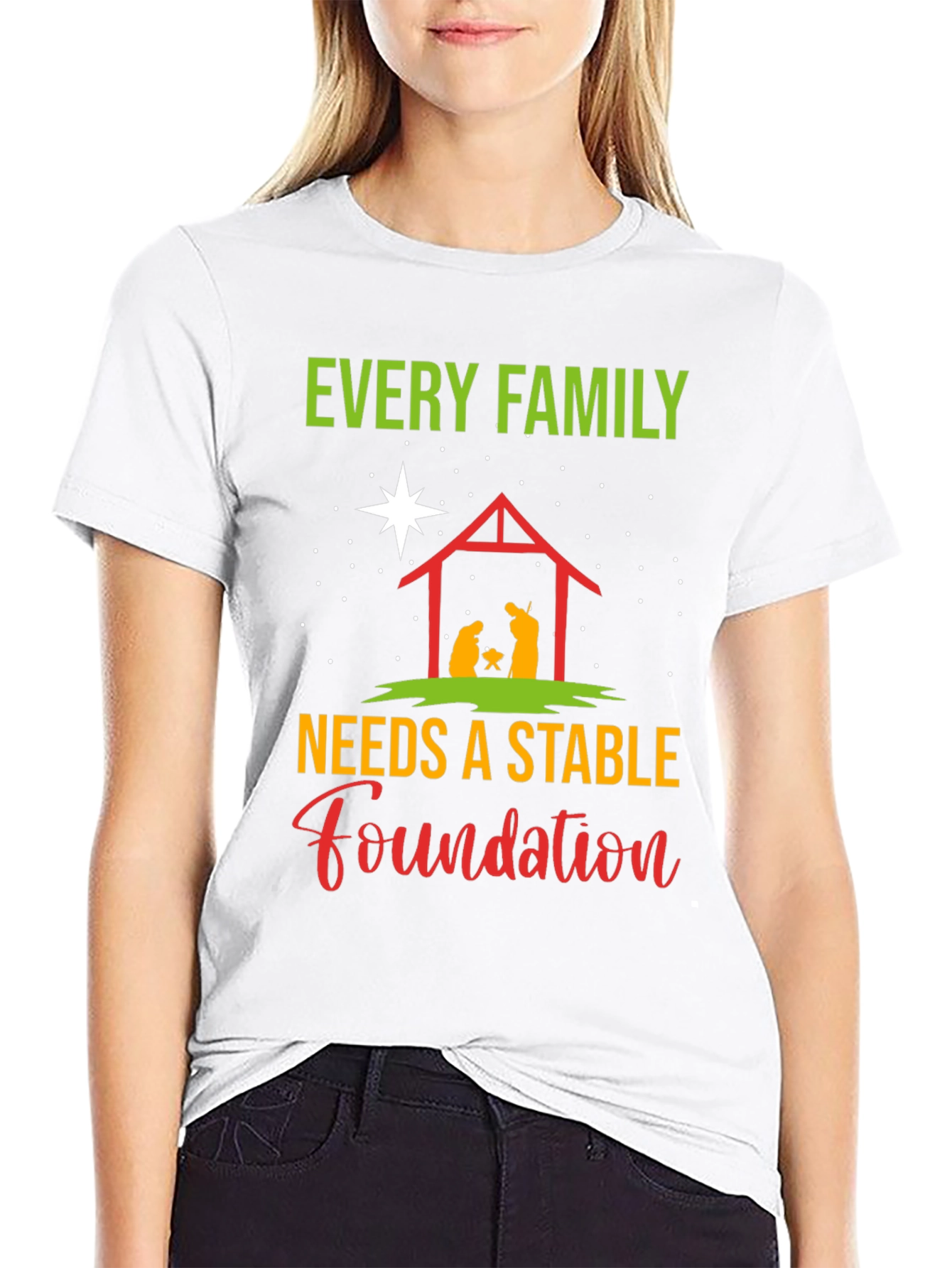 Every Family Needs a Stable Foundation T-Shirt