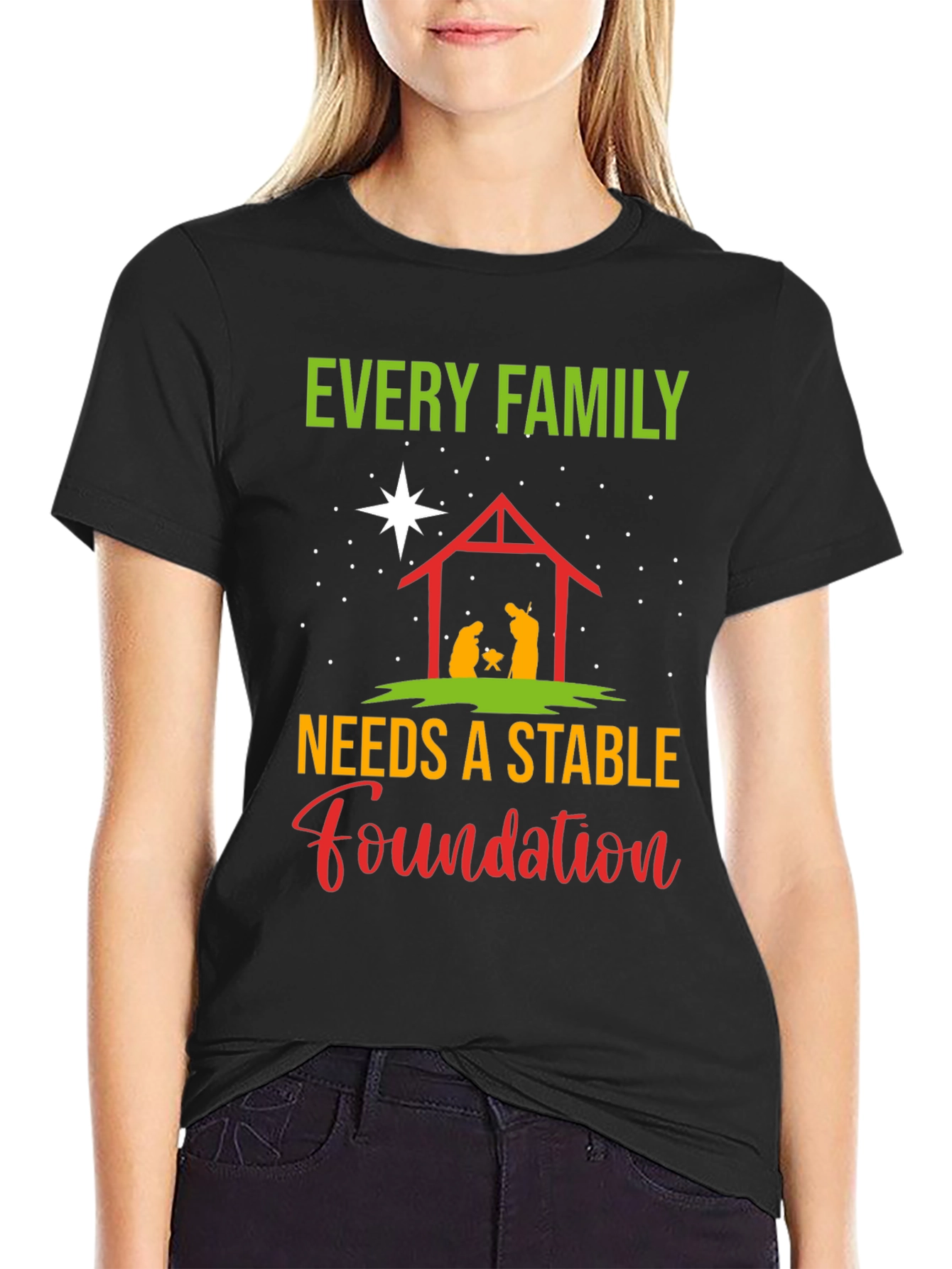 Every Family Needs a Stable Foundation T-Shirt