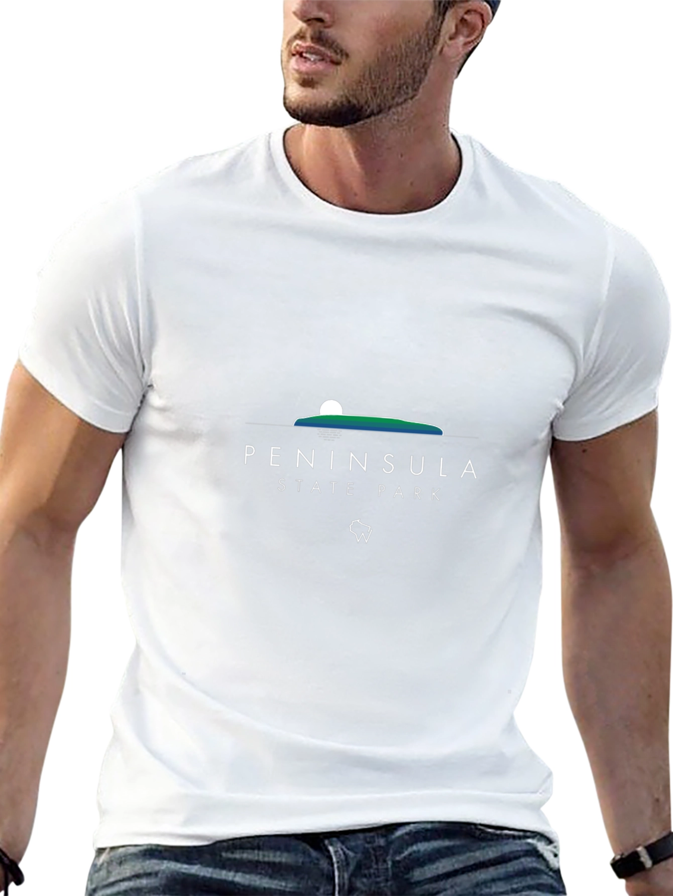 Peninsula State Park Black T-Shirt
