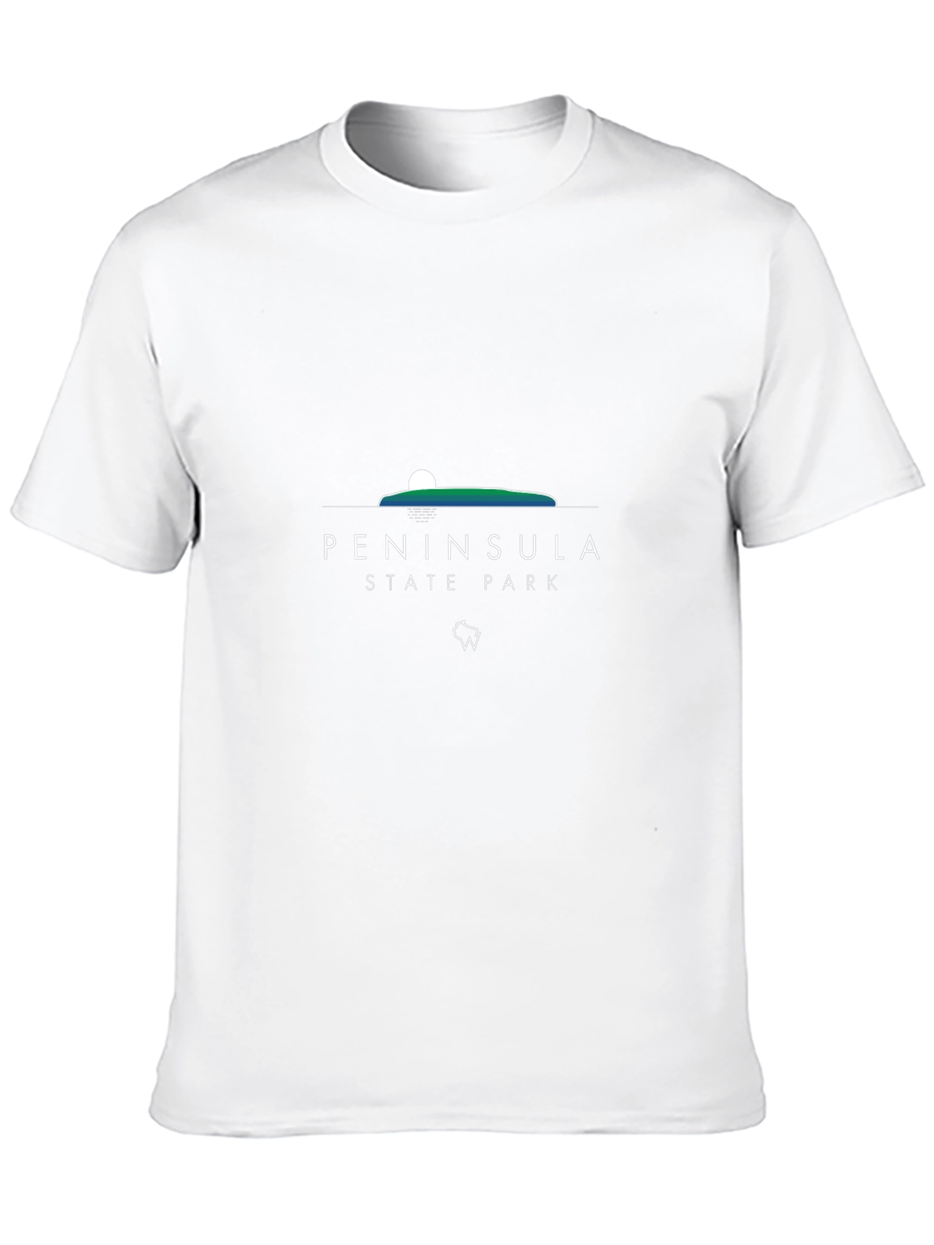 Peninsula State Park Black T-Shirt
