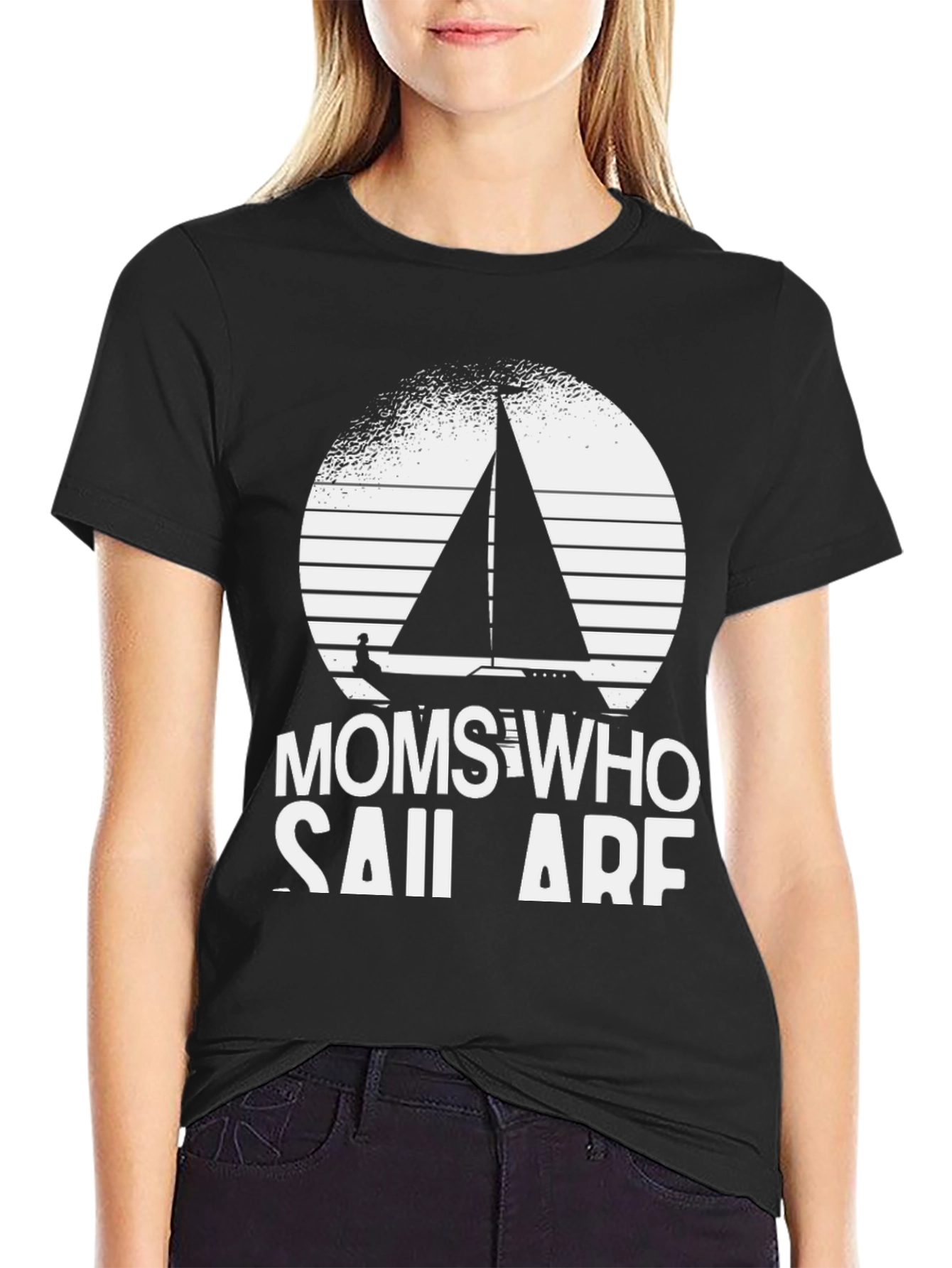 Moms Who Sail Are Awesome T-Shirt