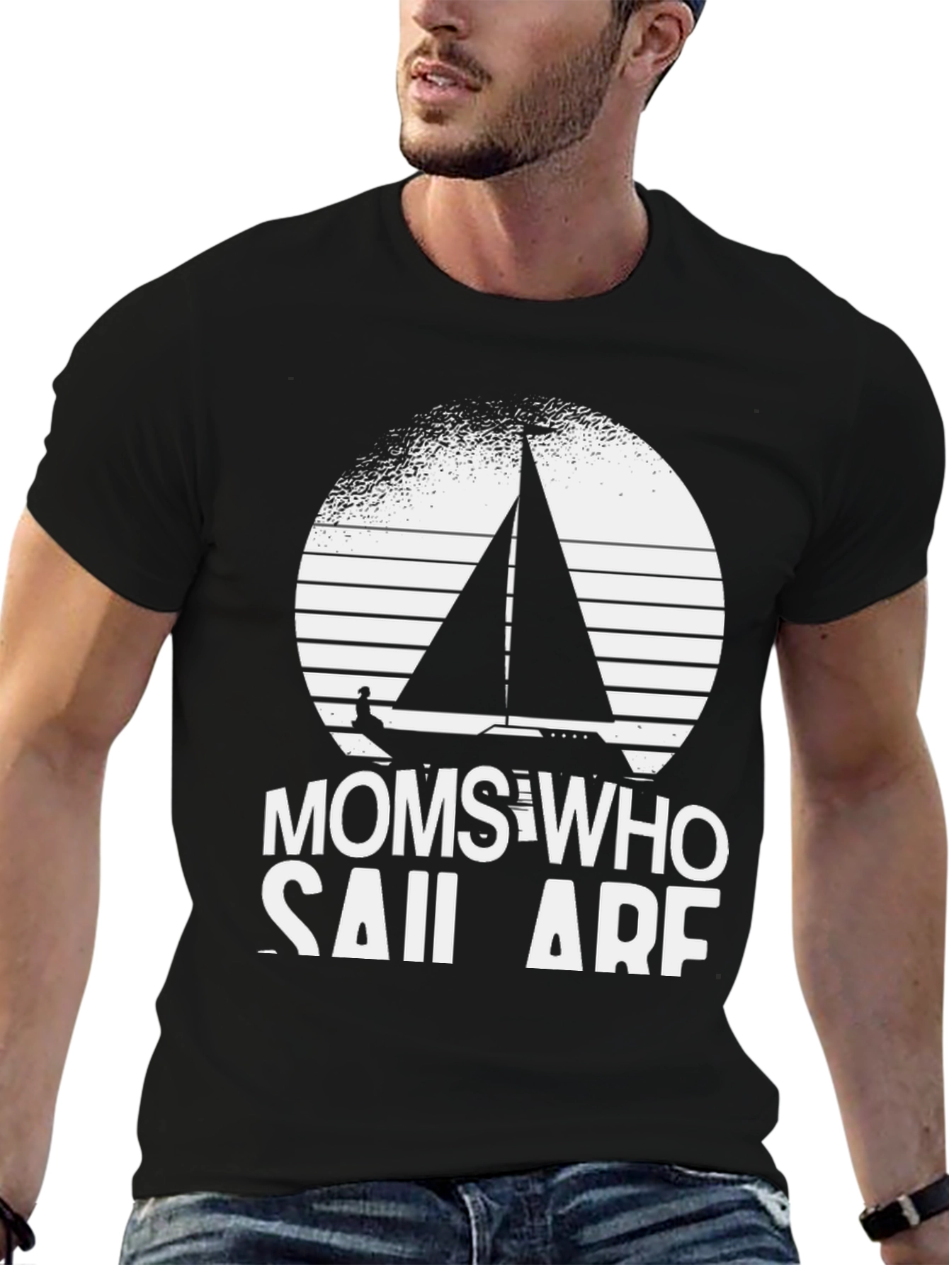 Moms Who Sail Are Awesome T-Shirt