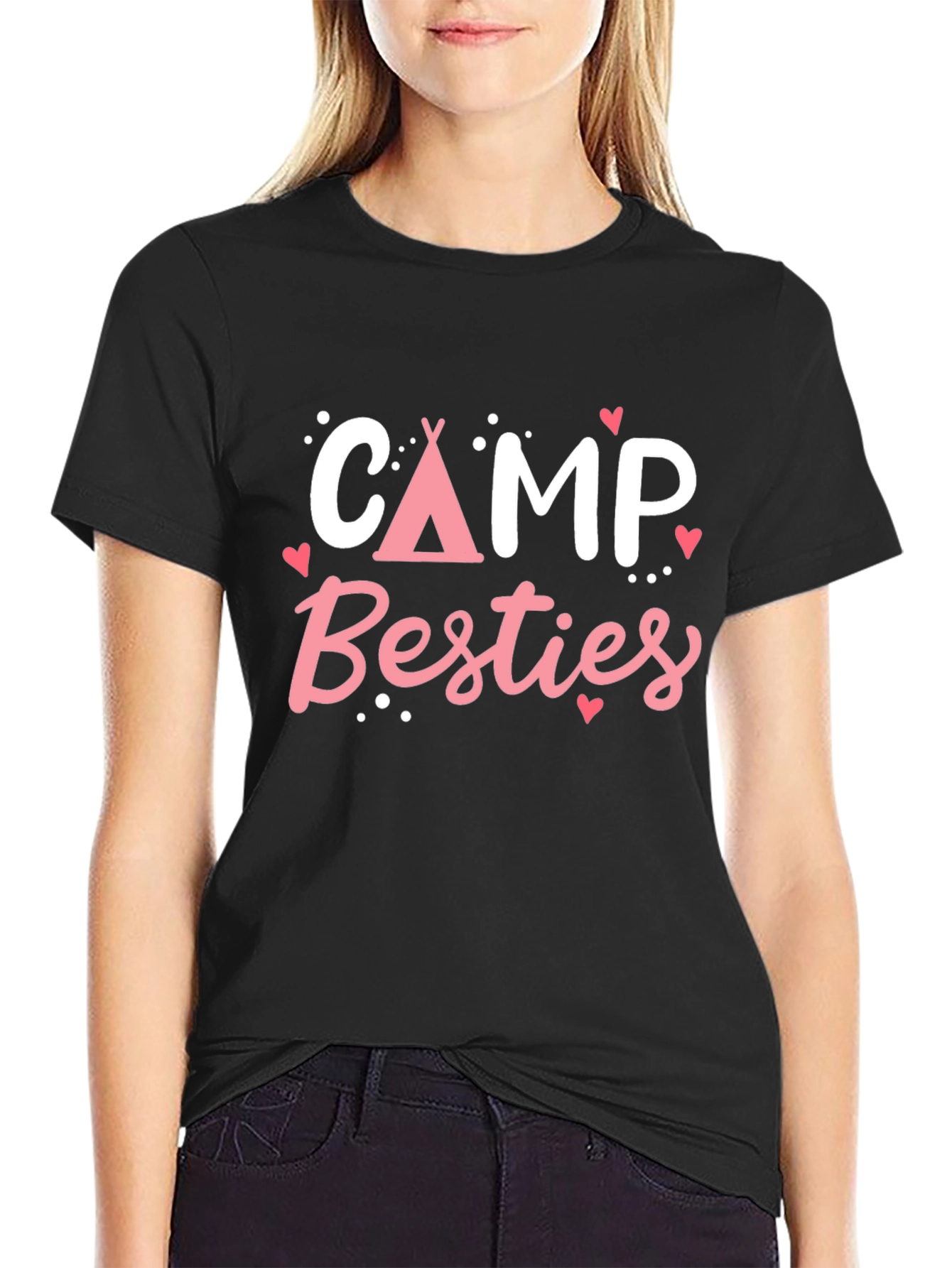 Camp Besties T-Shirt - Cute Camping Tee