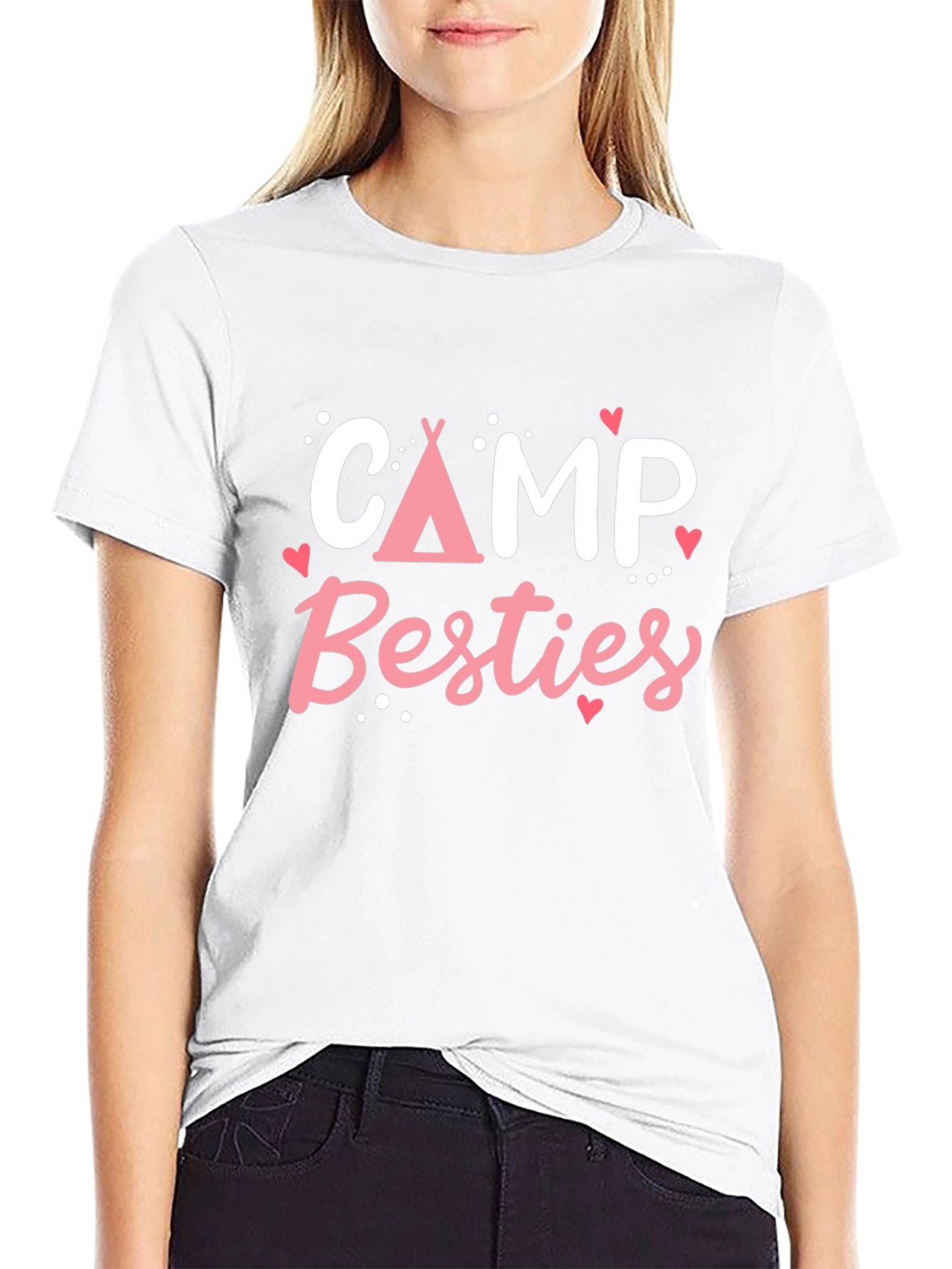 Camp Besties T-Shirt - Cute Camping Tee