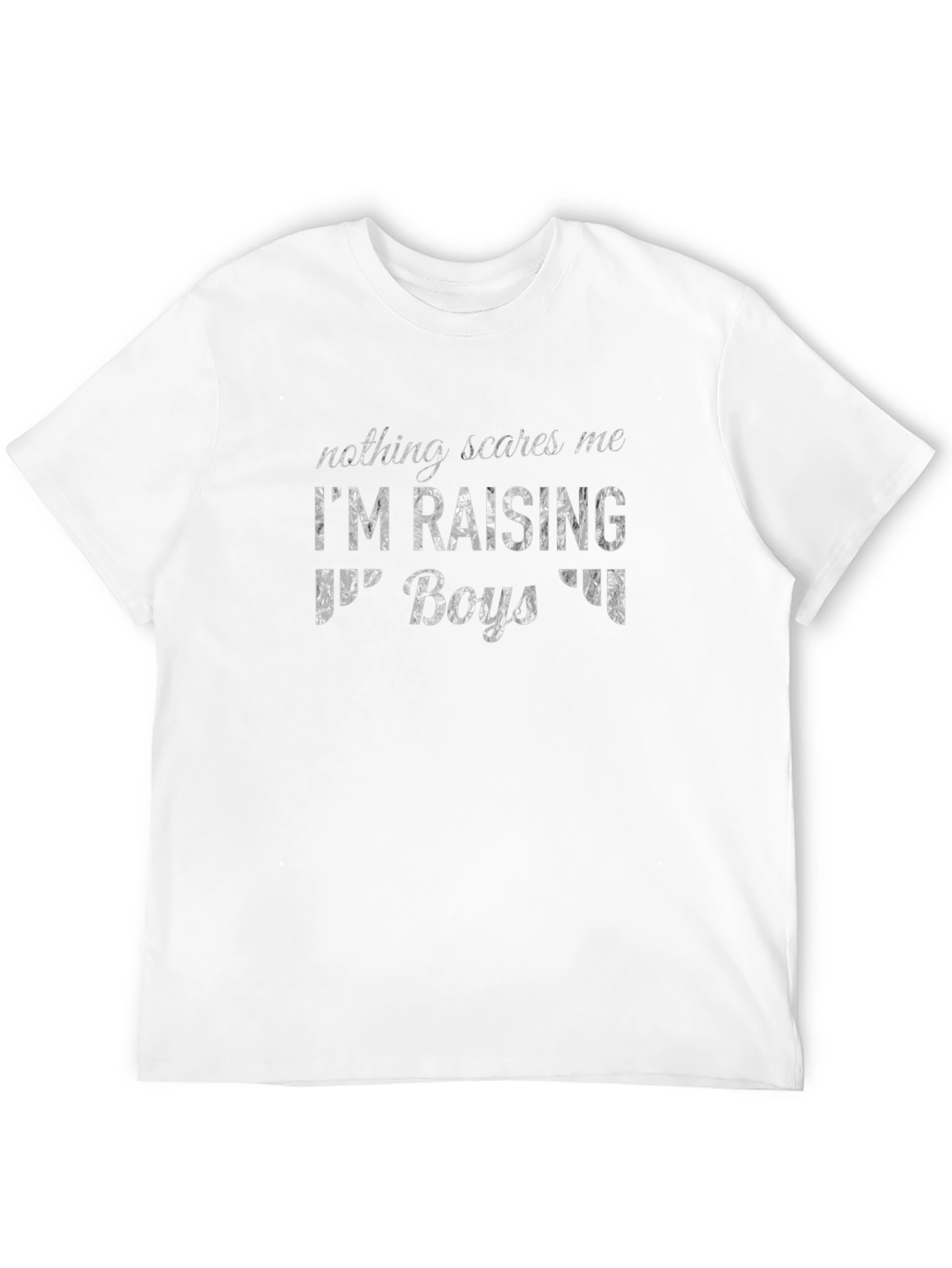 Raising Boys Graphic Tee - Dad Humor T-Shirt
