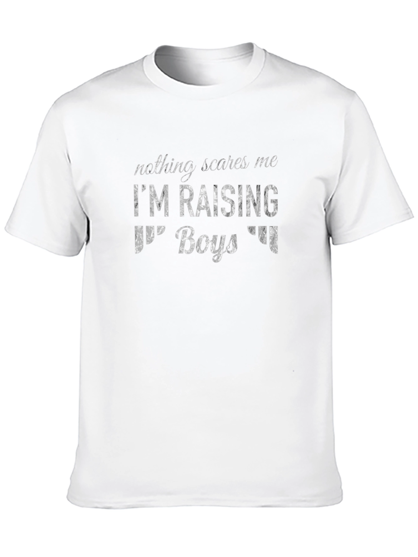 Raising Boys Graphic Tee - Dad Humor T-Shirt