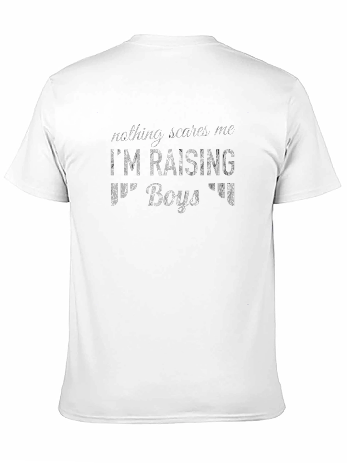 Raising Boys Graphic Tee - Dad Humor T-Shirt