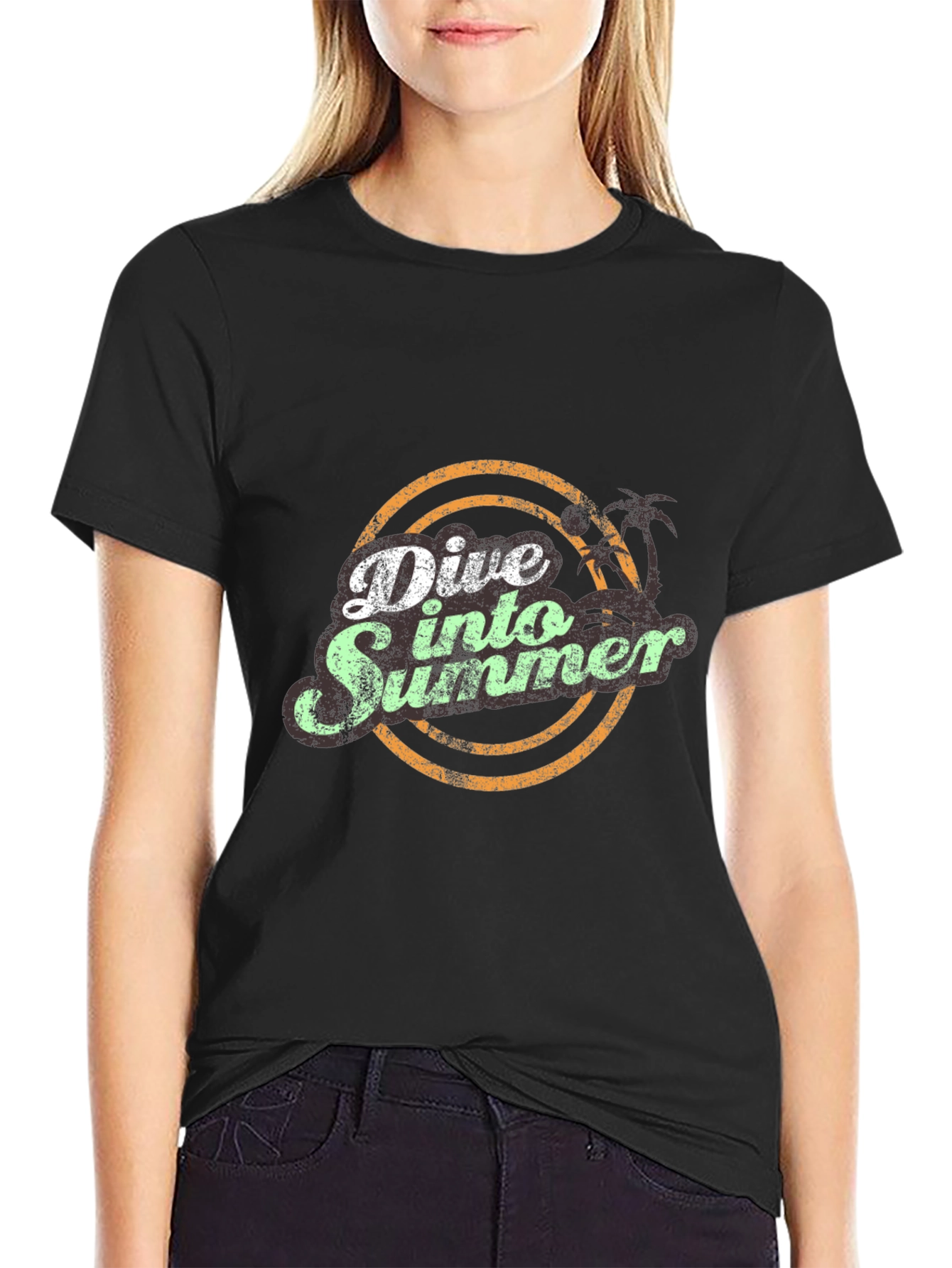 Dive Into Summer Graphic Tee