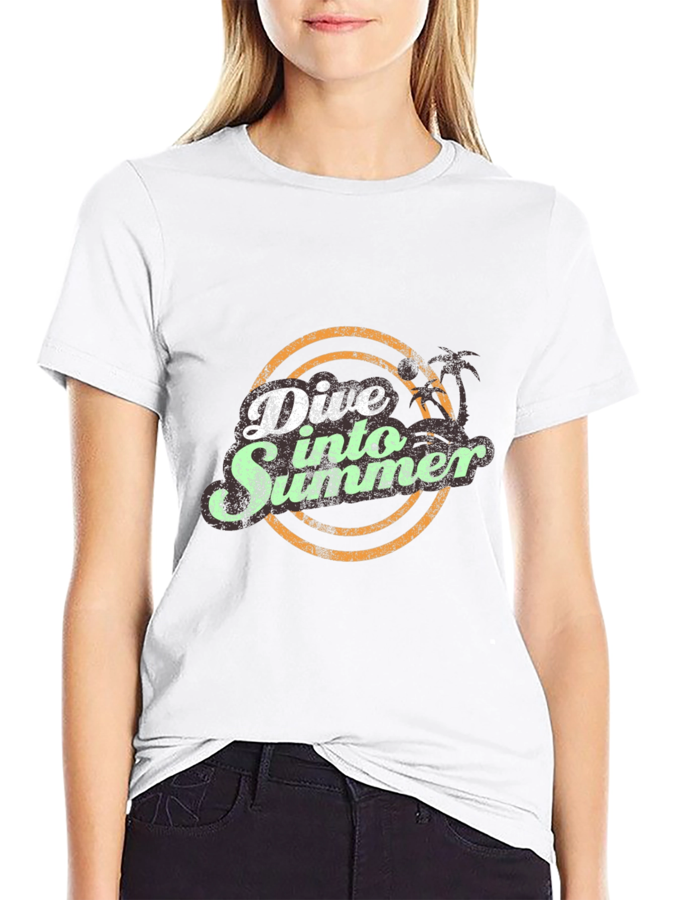 Dive Into Summer Graphic Tee