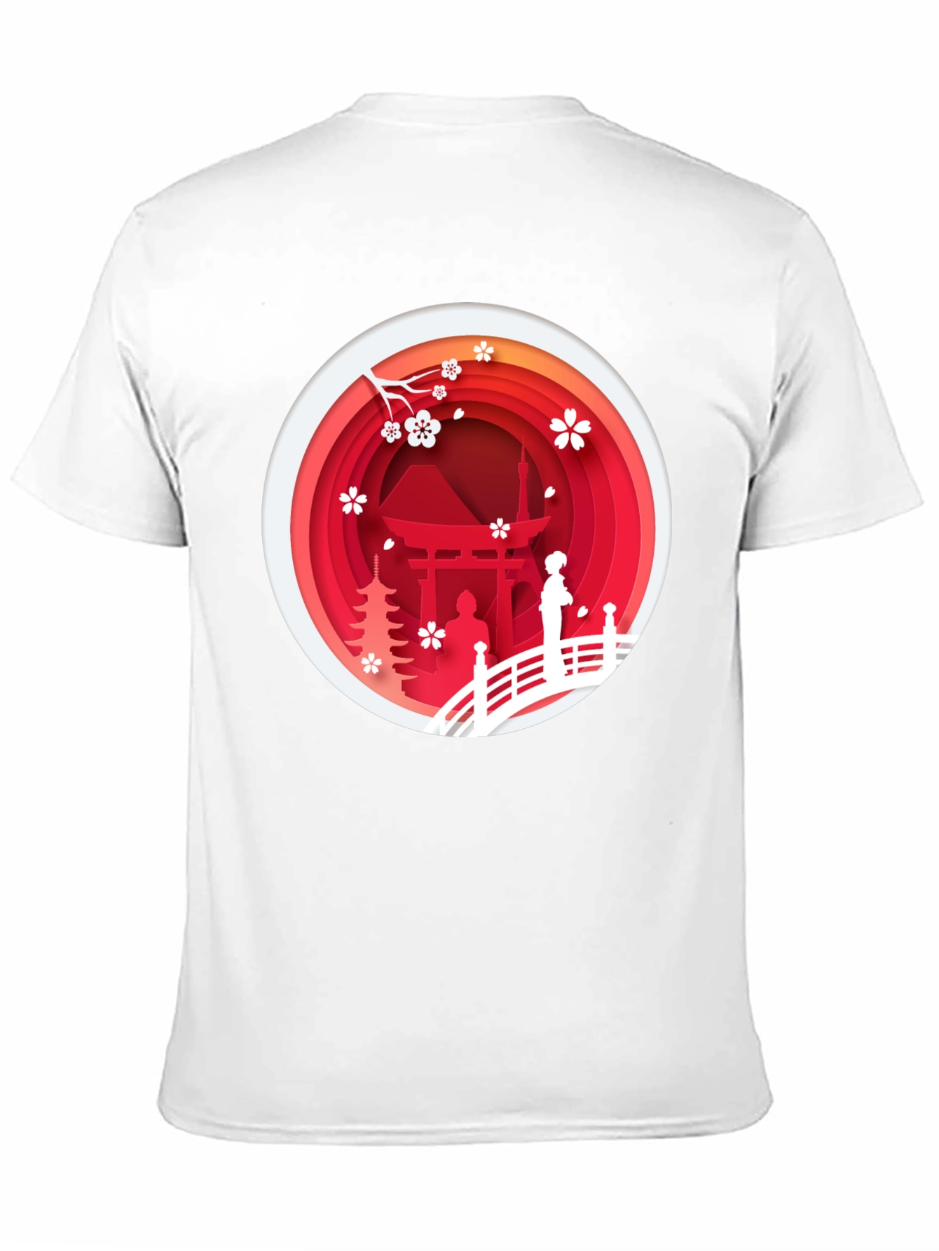 Japanese Scenery Graphic Tee