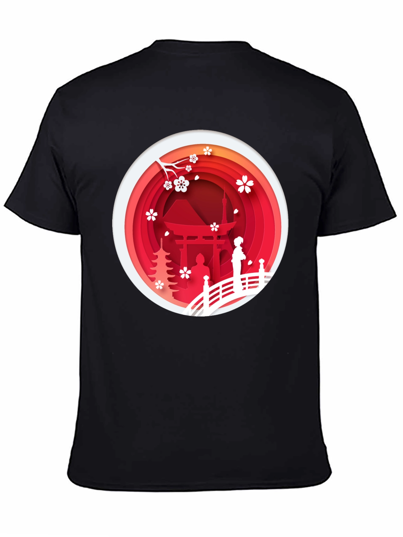 Japanese Scenery Graphic Tee