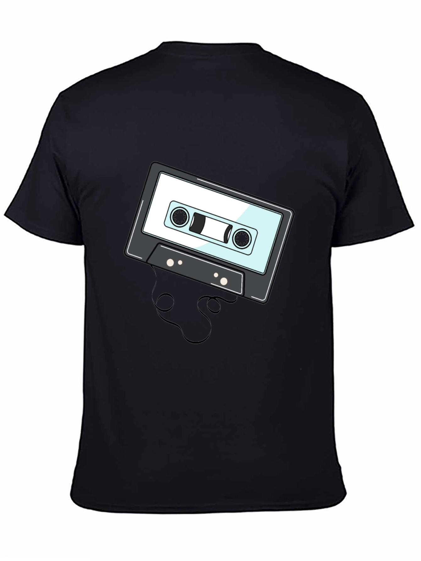 Retro Cassette Tape Graphic T-Shirt