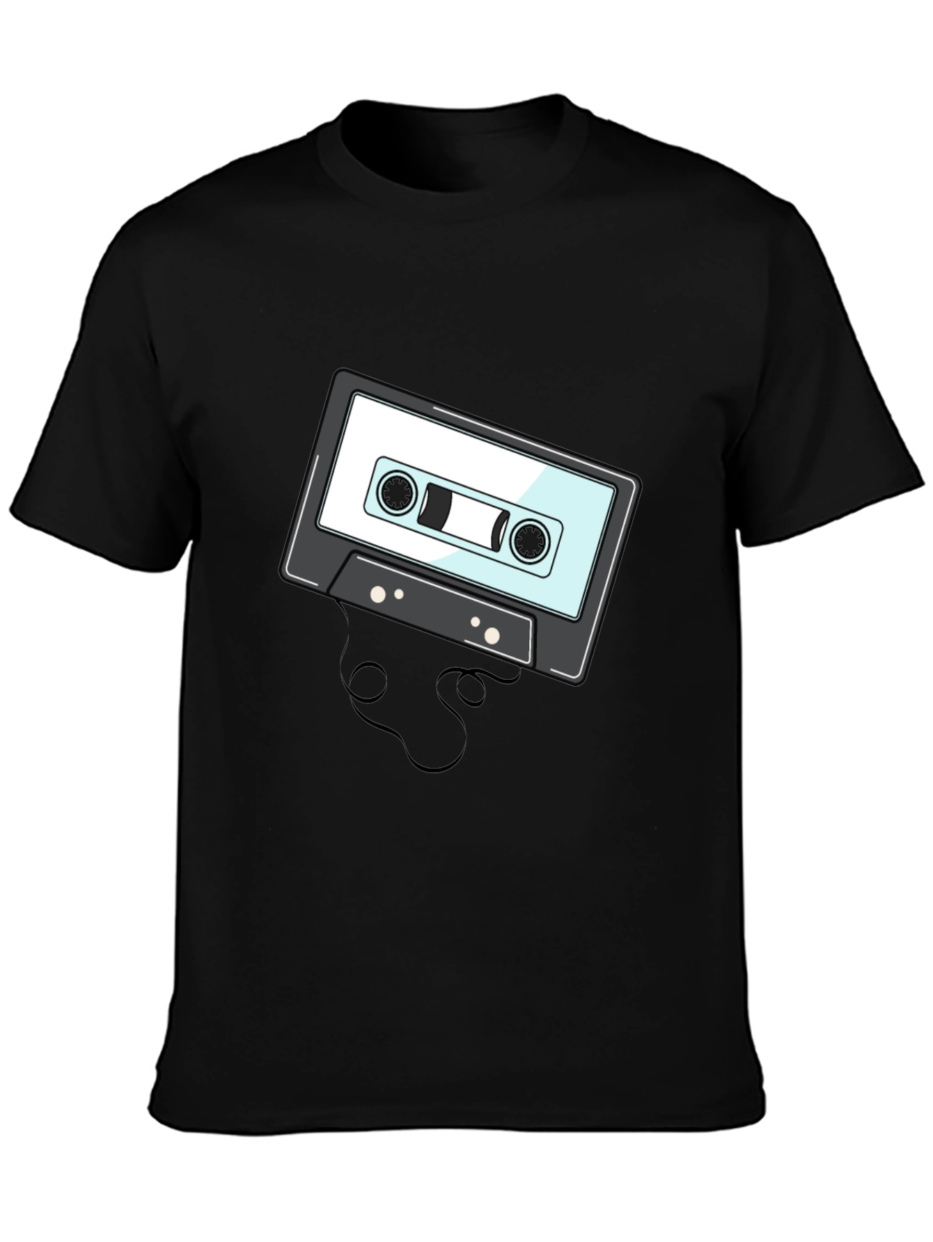 Retro Cassette Tape Graphic T-Shirt