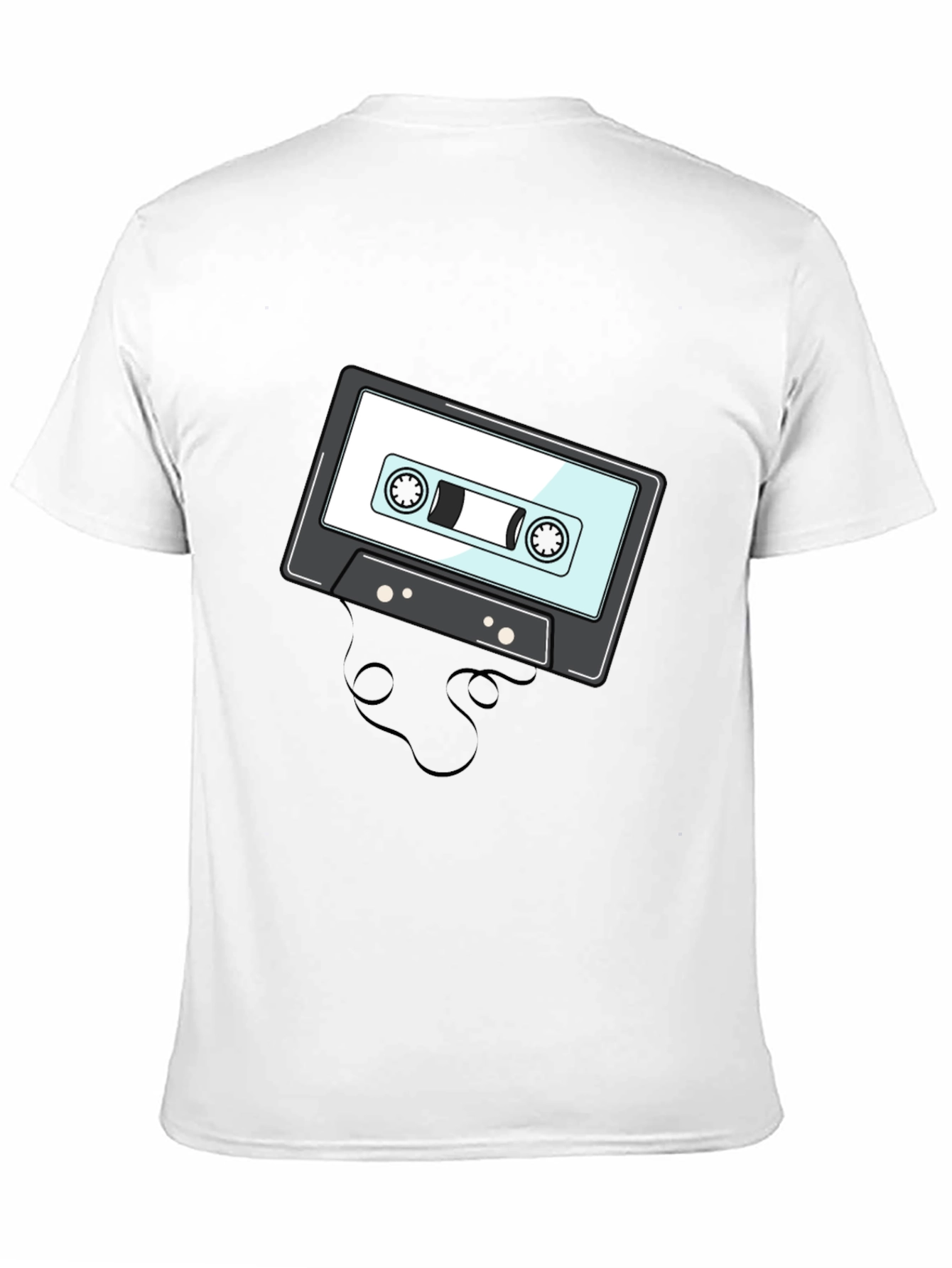 Retro Cassette Tape Graphic T-Shirt