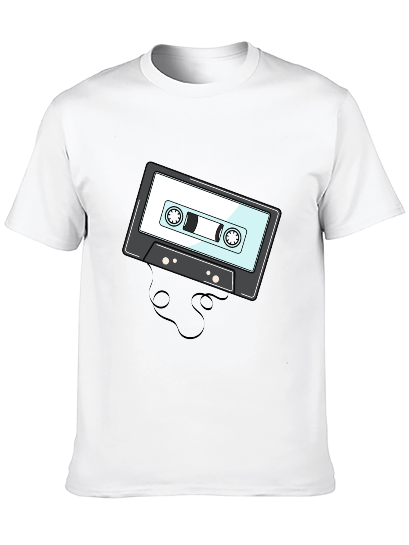 Retro Cassette Tape Graphic T-Shirt
