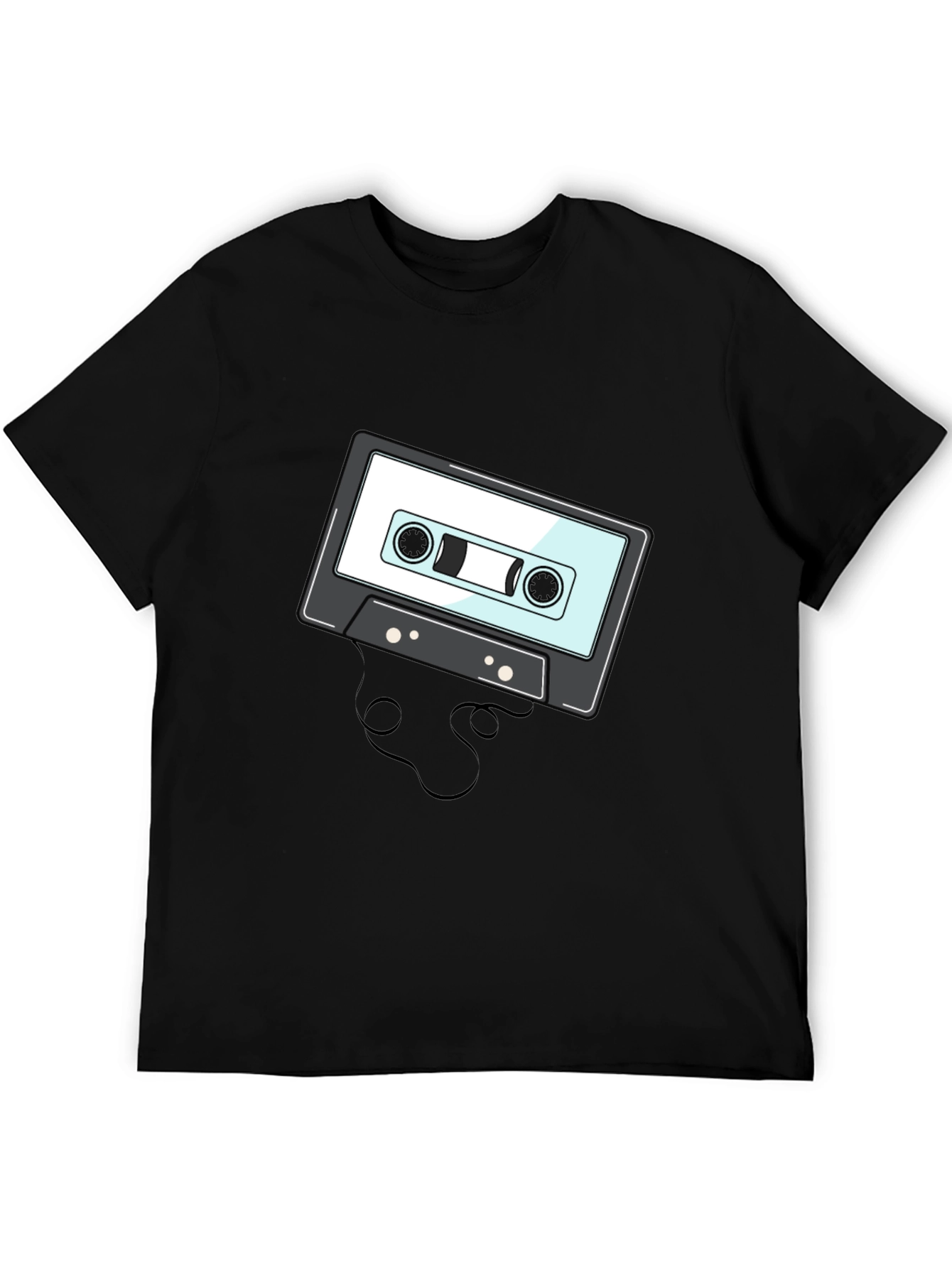Retro Cassette Tape Graphic T-Shirt