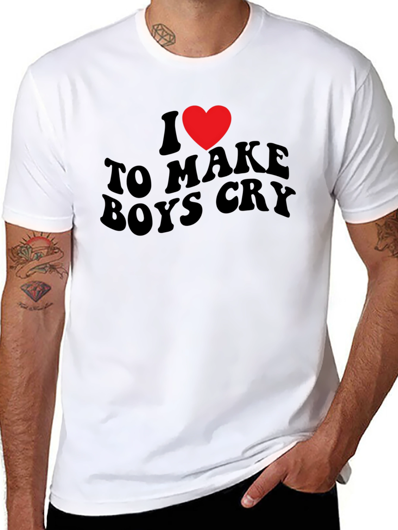 I Heart to Make Boys Cry T-Shirt