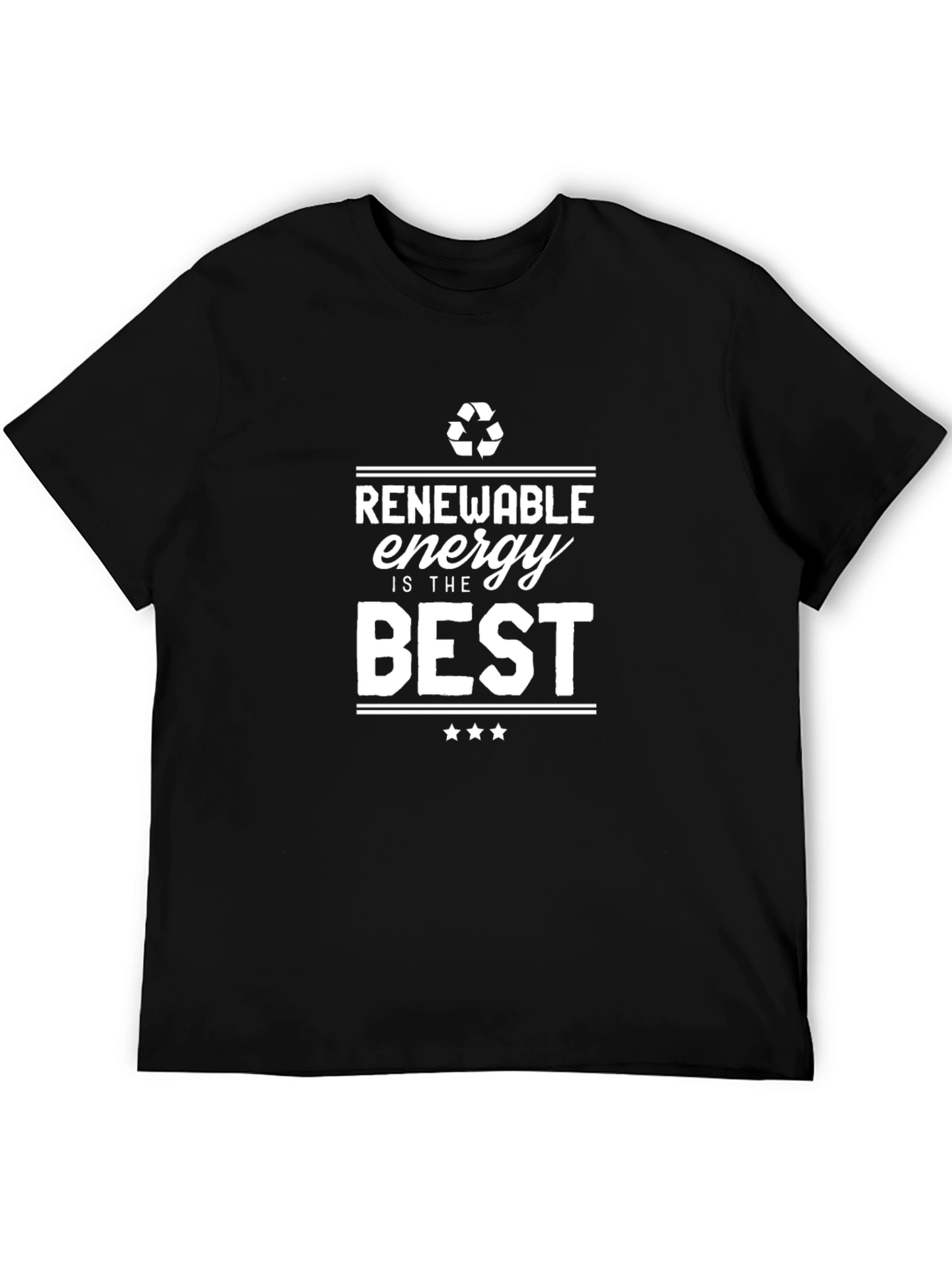 Renewable Energy T-Shirt - Eco-Friendly Choice