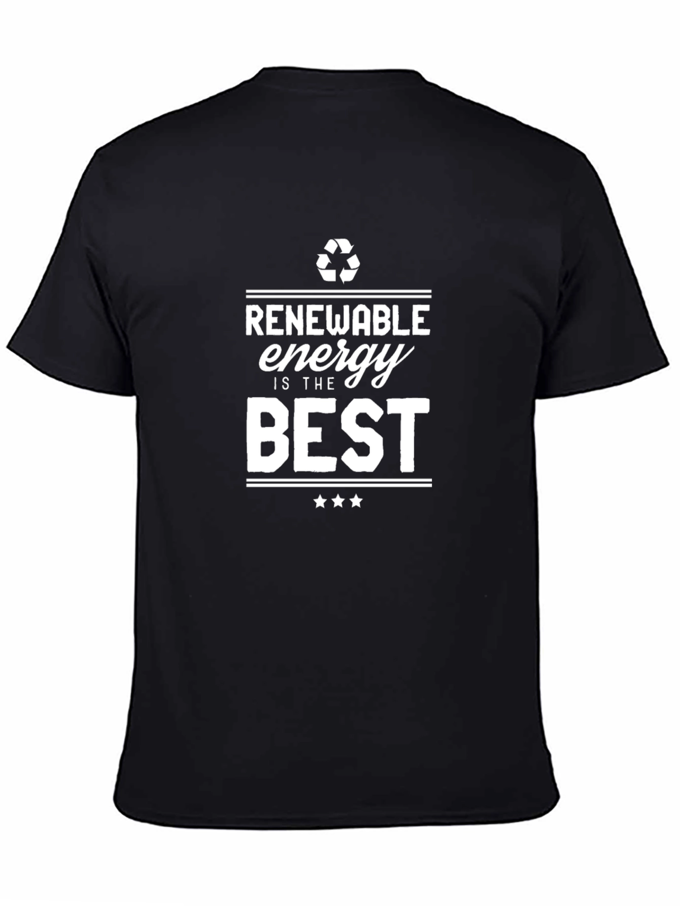 Renewable Energy T-Shirt - Eco-Friendly Choice