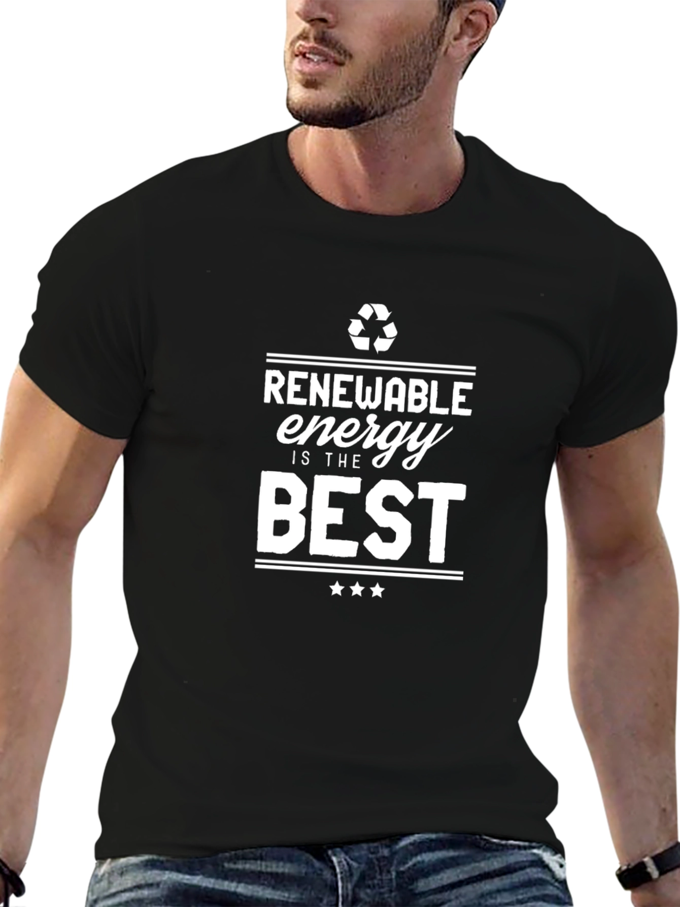 Renewable Energy T-Shirt - Eco-Friendly Choice