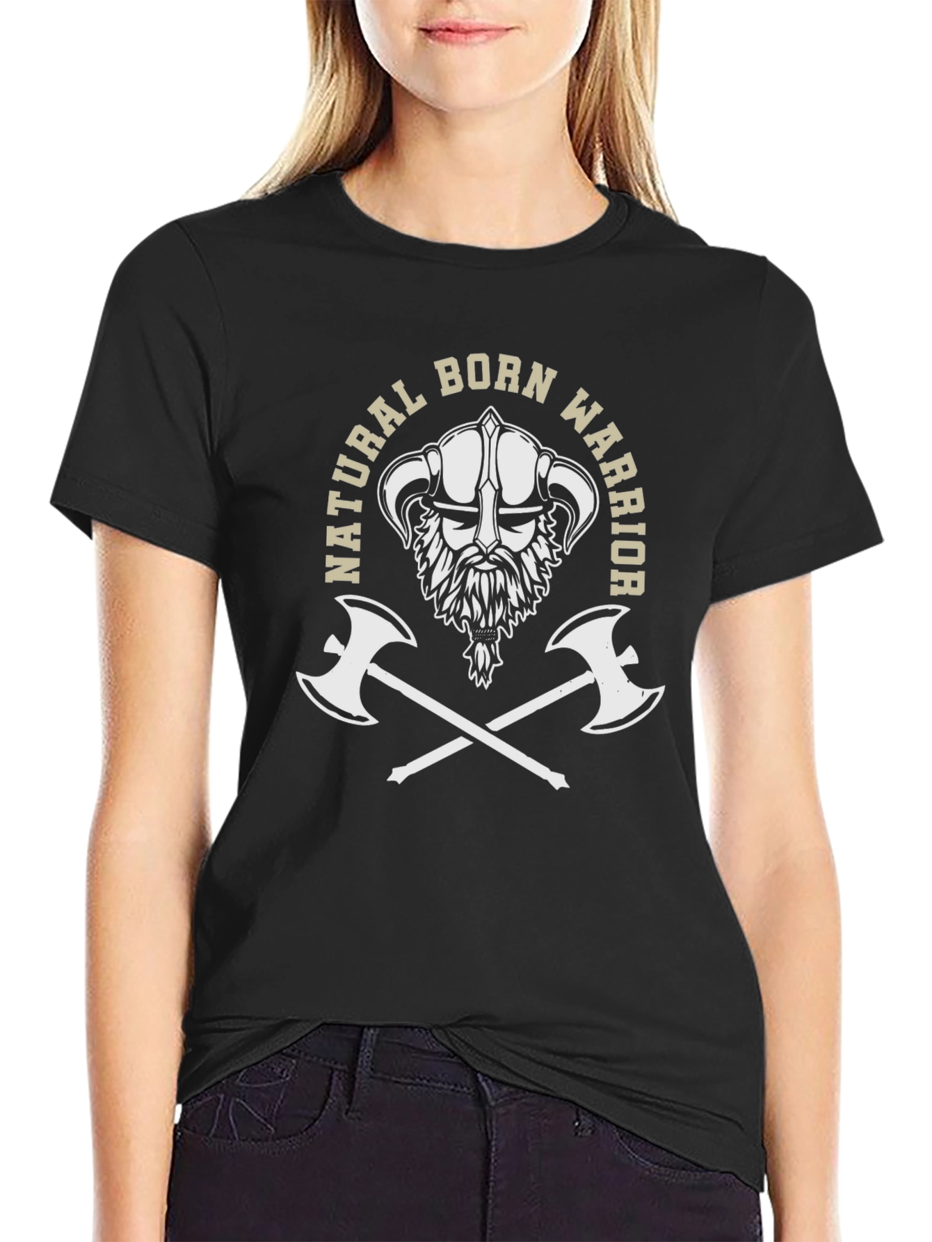Natural Born Warrior Viking T-Shirt