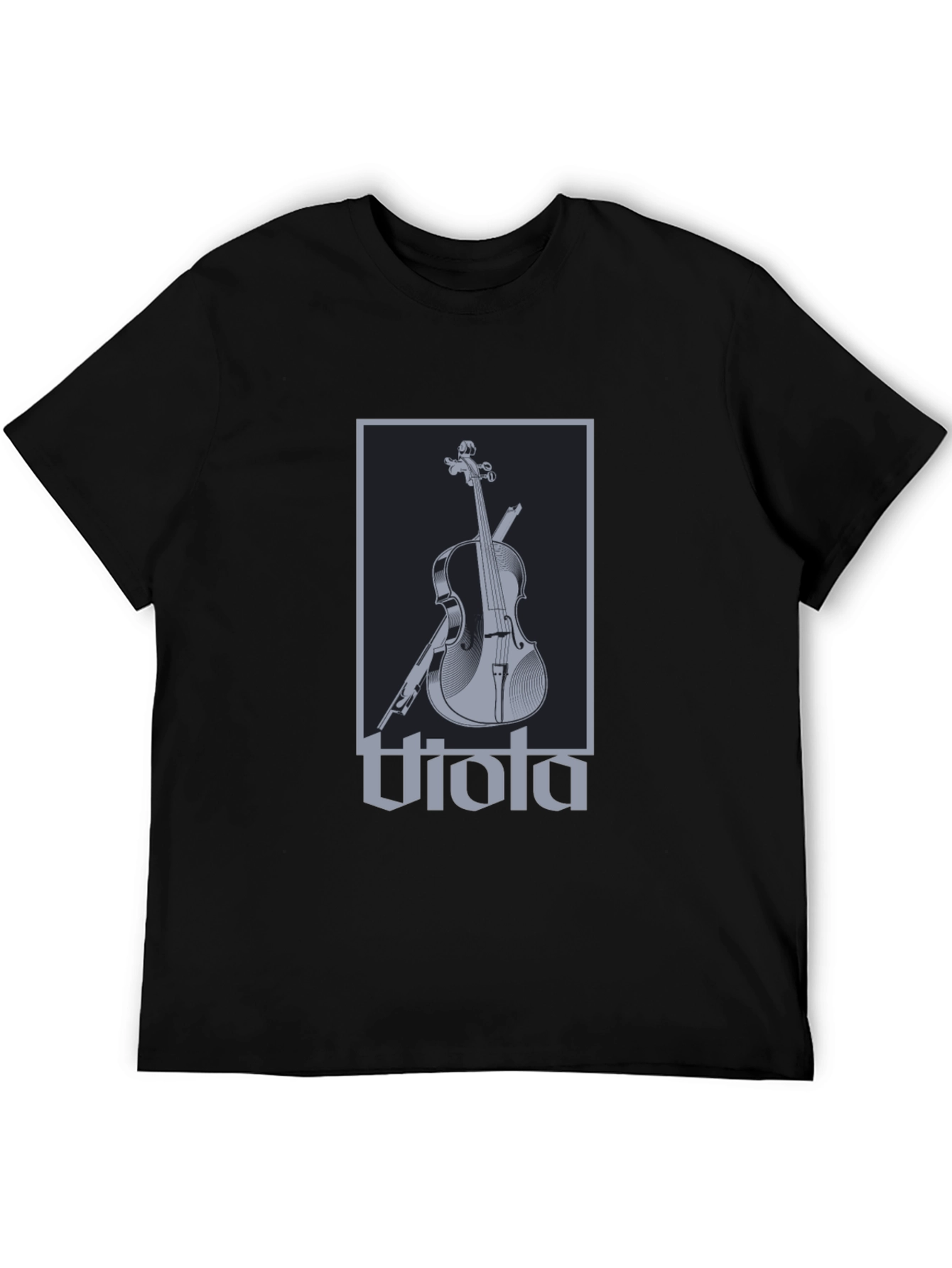 Viola Music Instrument Graphic T-Shirt