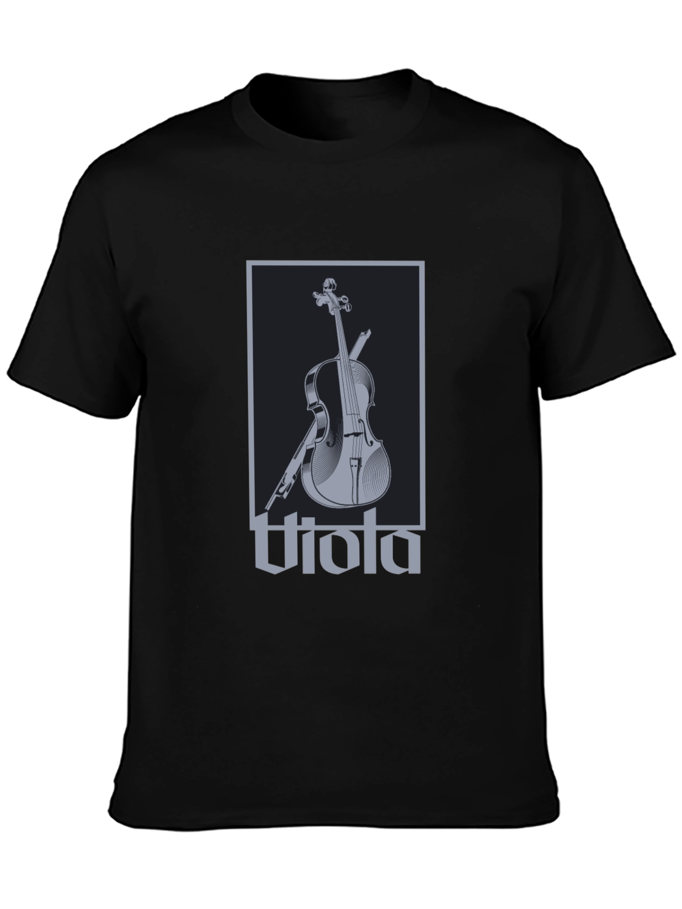 Viola Music Instrument Graphic T-Shirt
