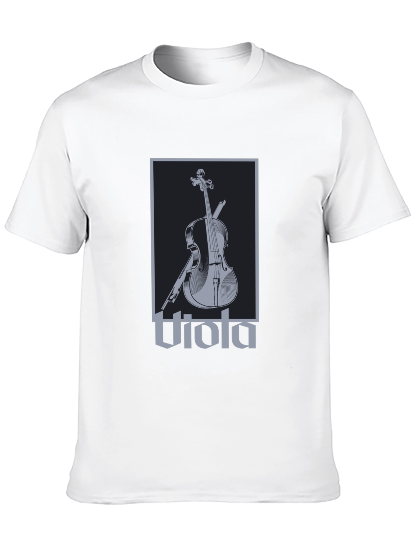 Viola Music Instrument Graphic T-Shirt
