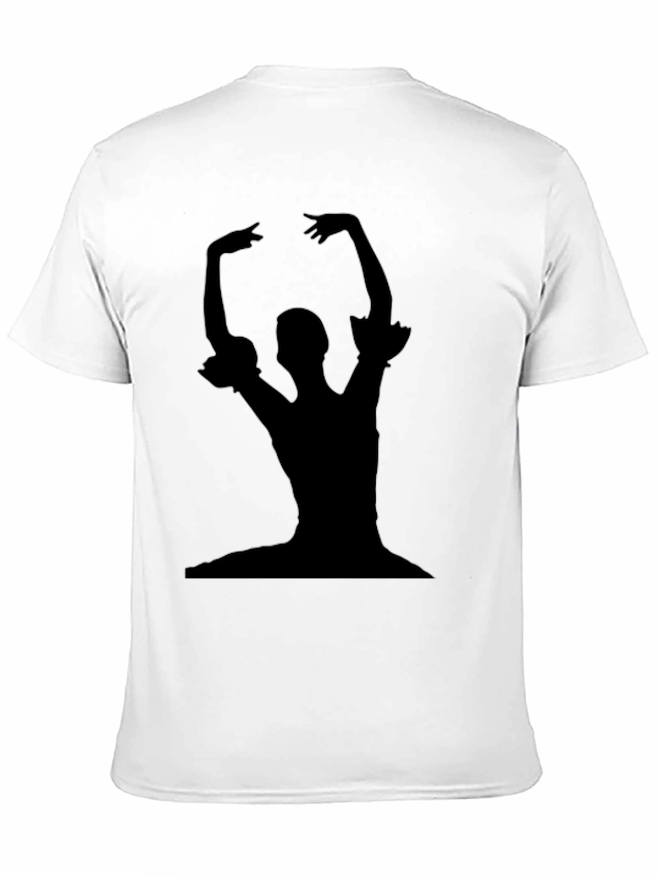 Ballerina Silhouette Black T-Shirt - Dance Lover Tee
