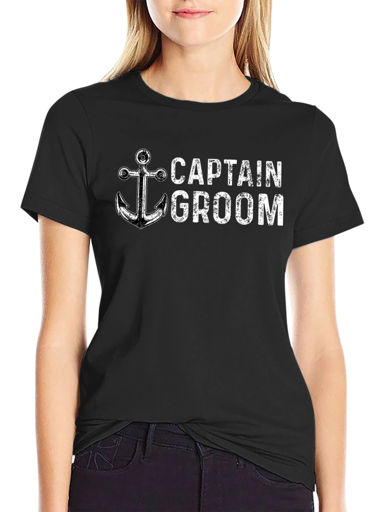 Captain Groom T-Shirt - Wedding Apparel
