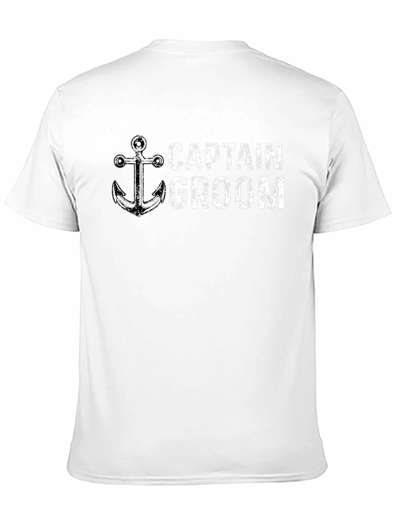 Captain Groom T-Shirt - Wedding Apparel