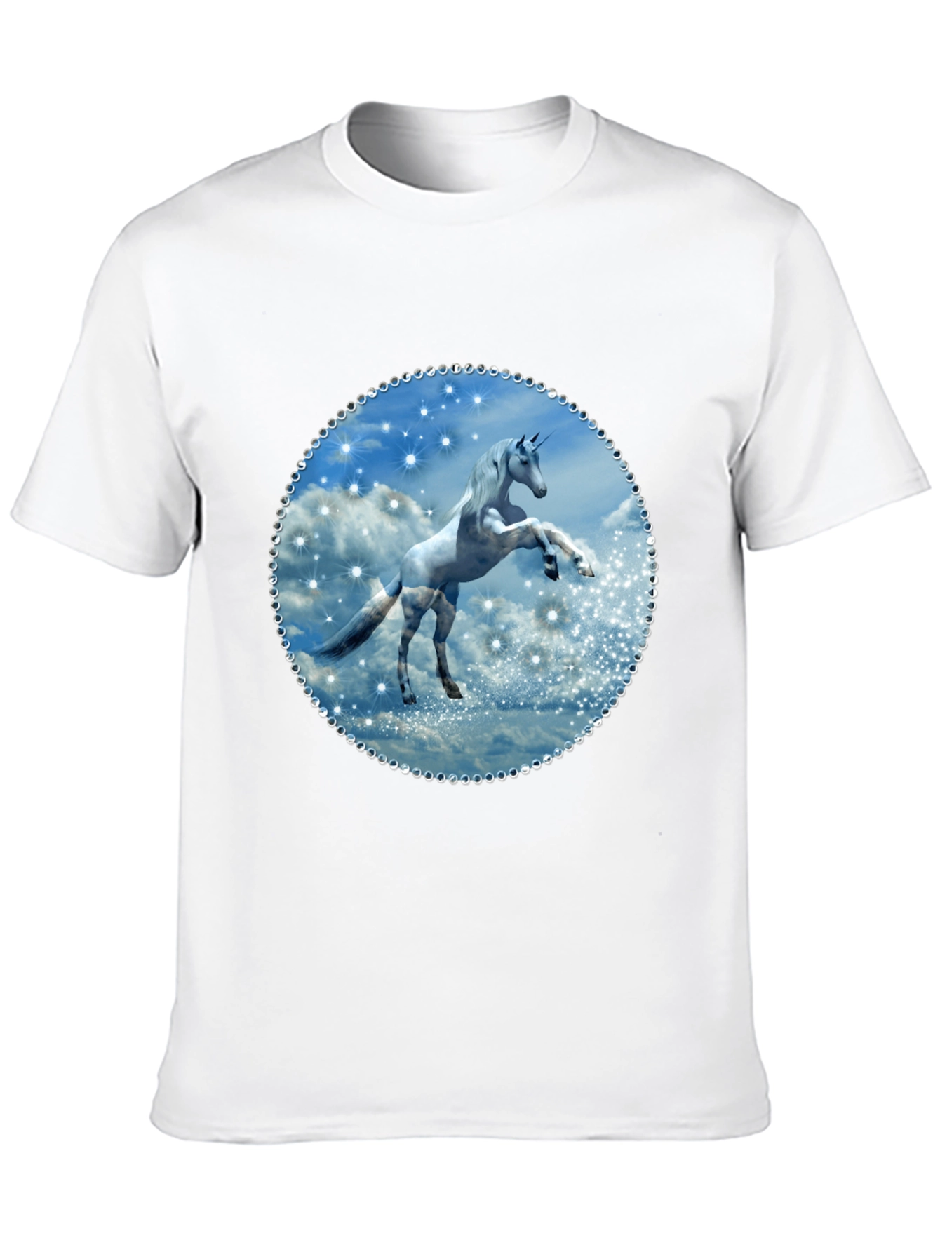 Unicorn Graphic Tee - Black