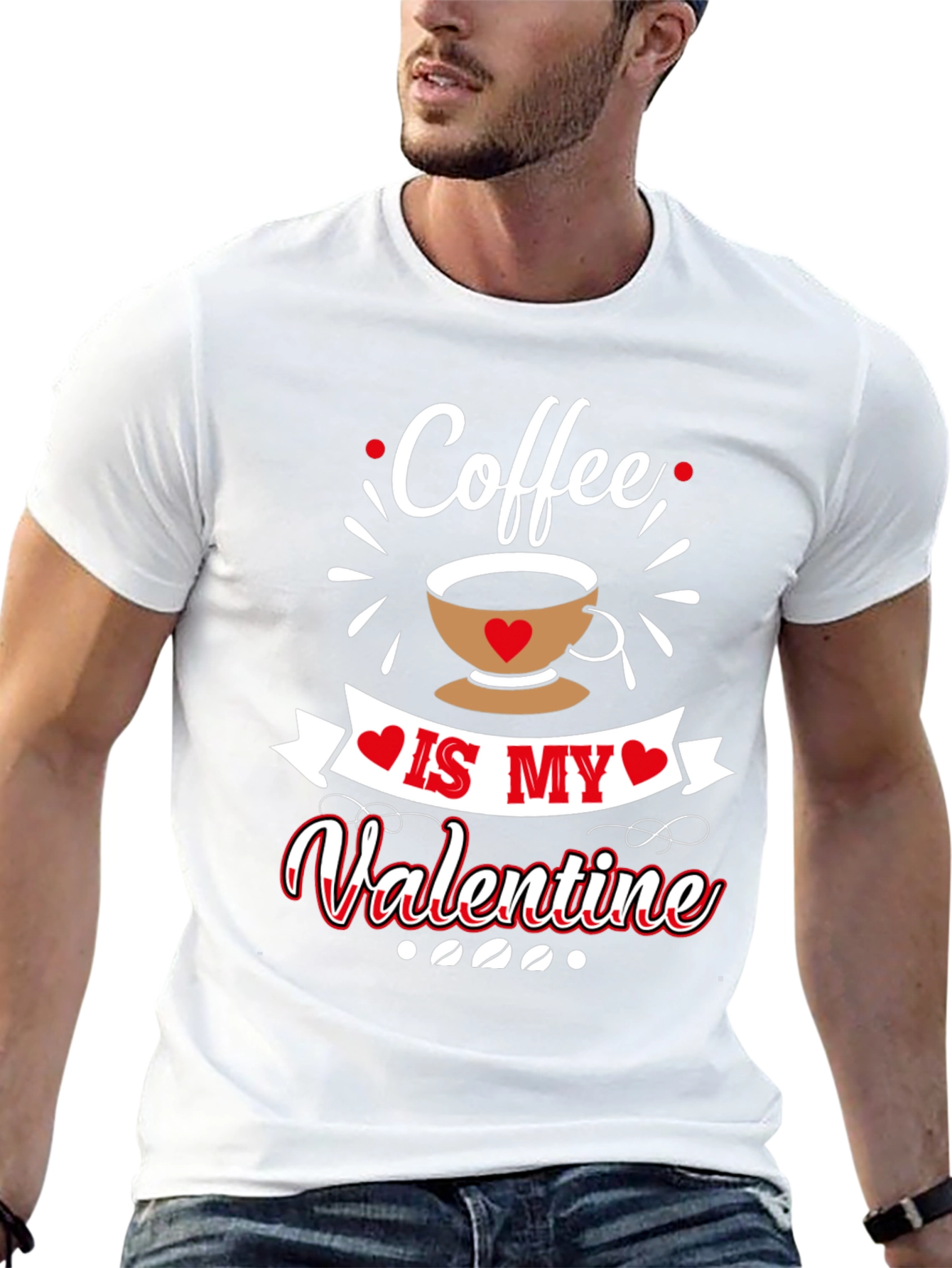 Coffee is My Valentine Graphic Tee