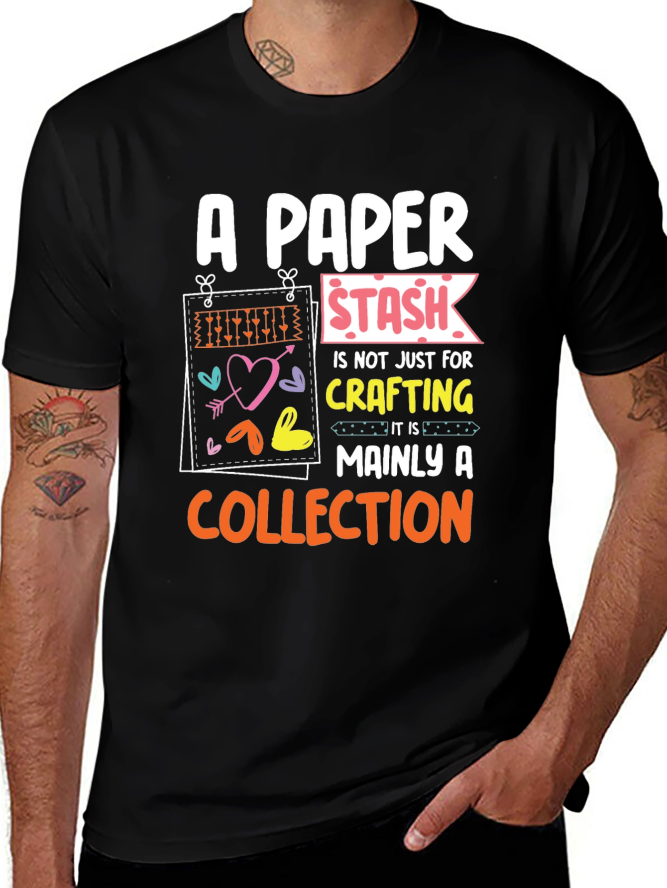 A Paper Stash Mainly A Collection T-Shirt