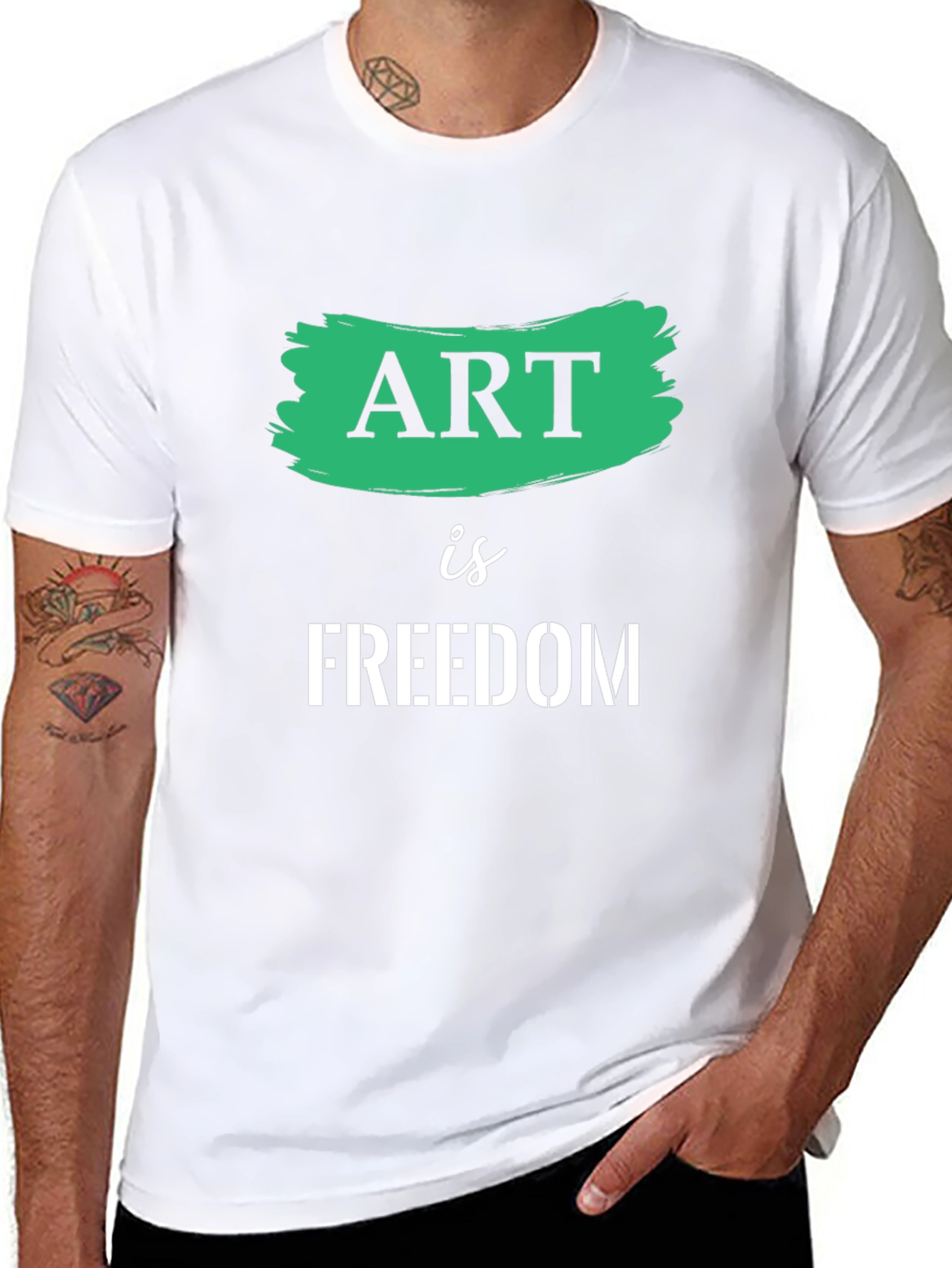 Art is Freedom Graphic Tee