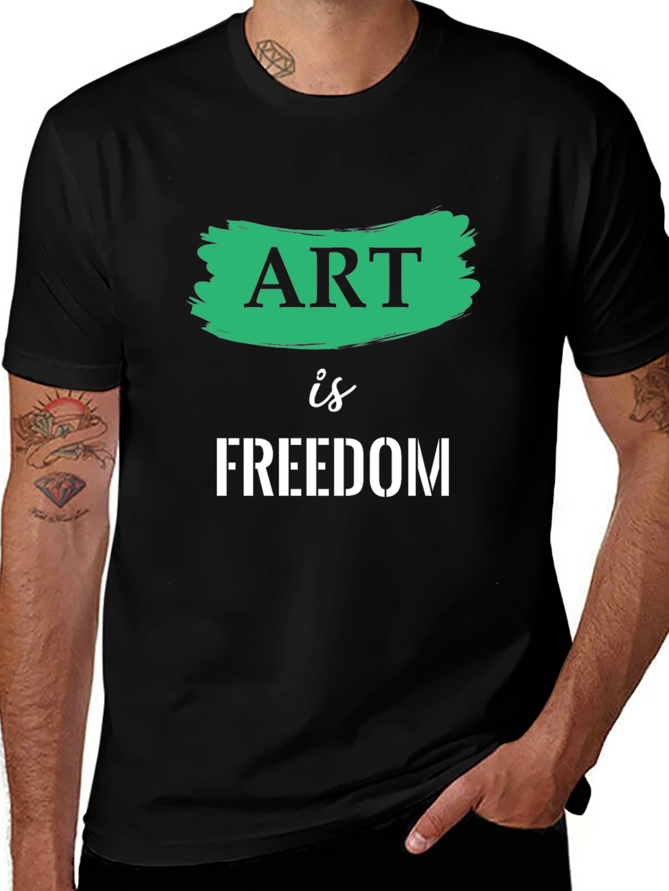 Art is Freedom Graphic Tee