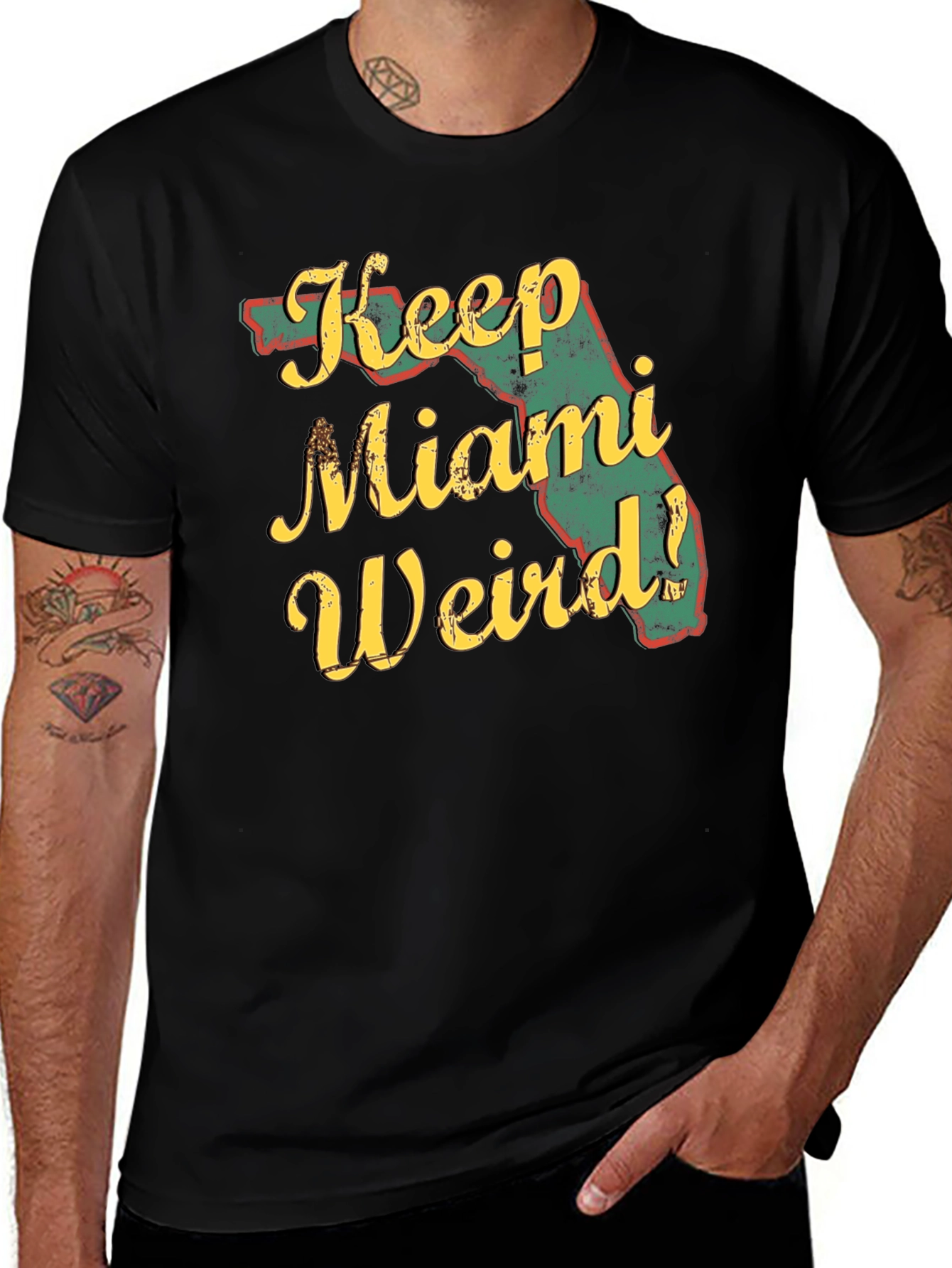 Keep Miami Weird T-Shirt - Florida Graphic Tee
