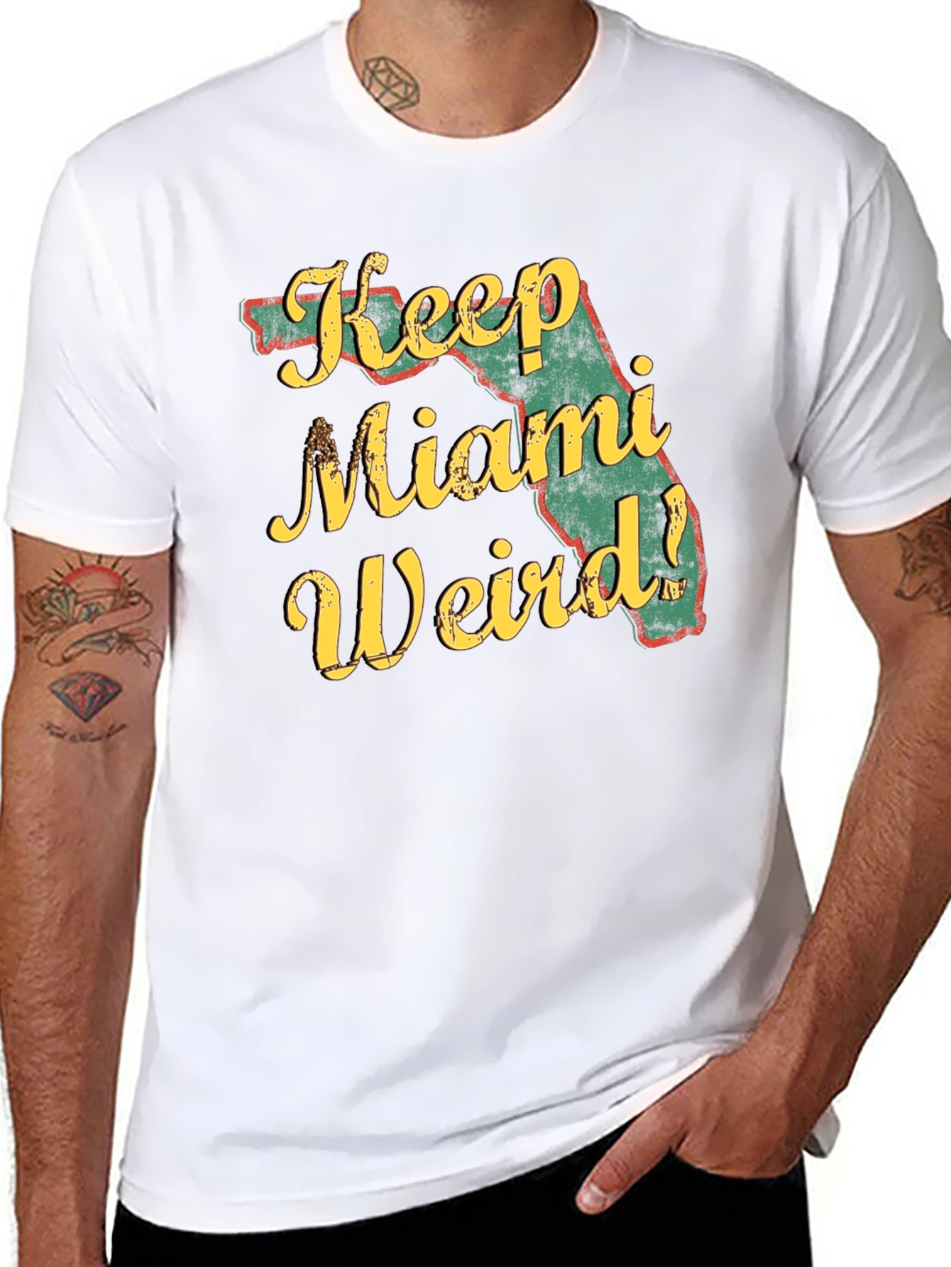 Keep Miami Weird T-Shirt - Florida Graphic Tee