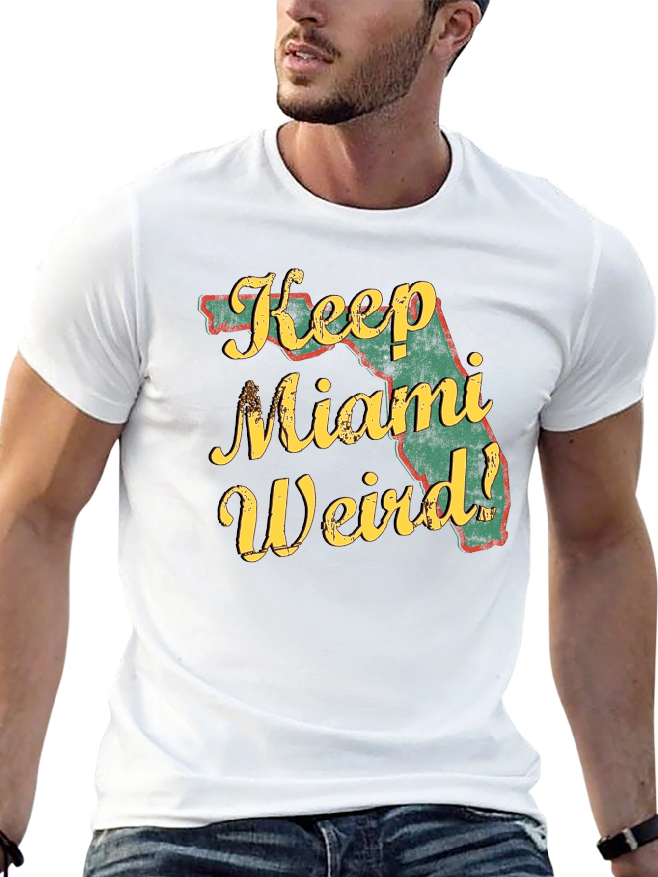 Keep Miami Weird T-Shirt - Florida Graphic Tee